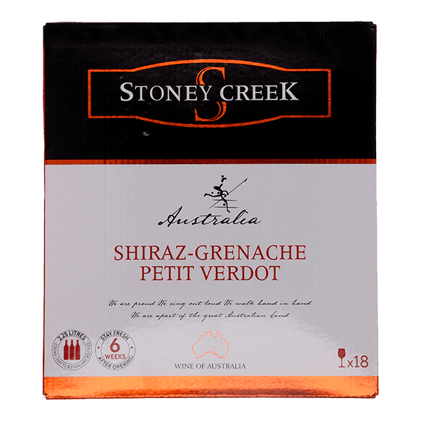 Stoney Creek Shiraz, Grenache & Petit Verdot wijnt