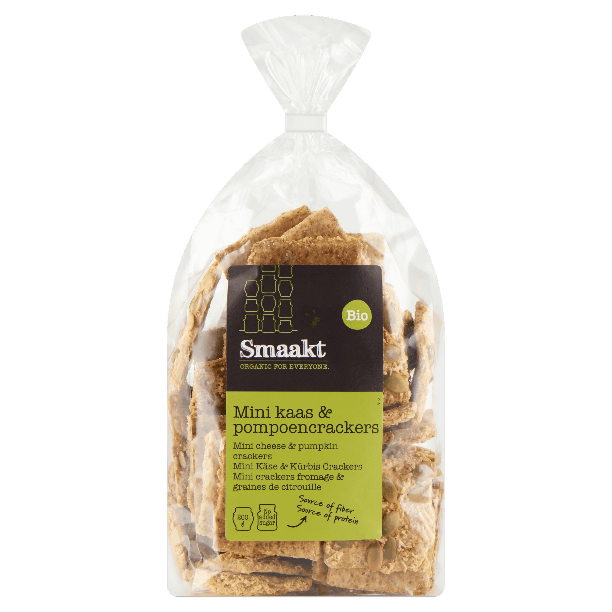 Smaakt Minicrackers kaas-pompoen