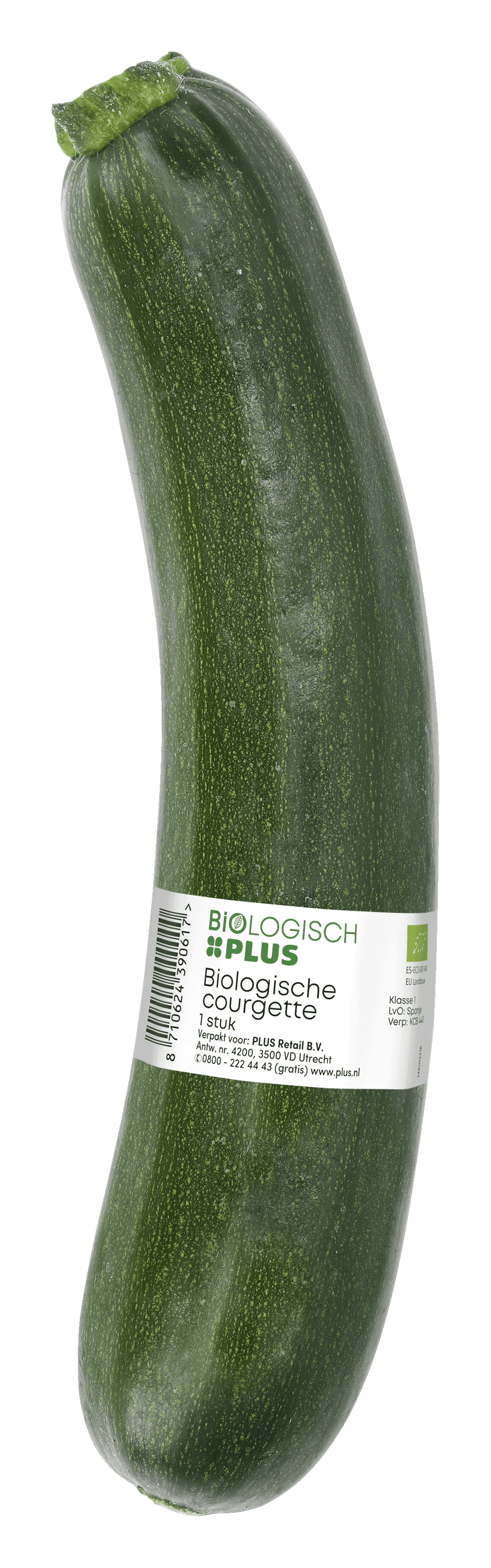 Biologisch PLUS Courgette groen