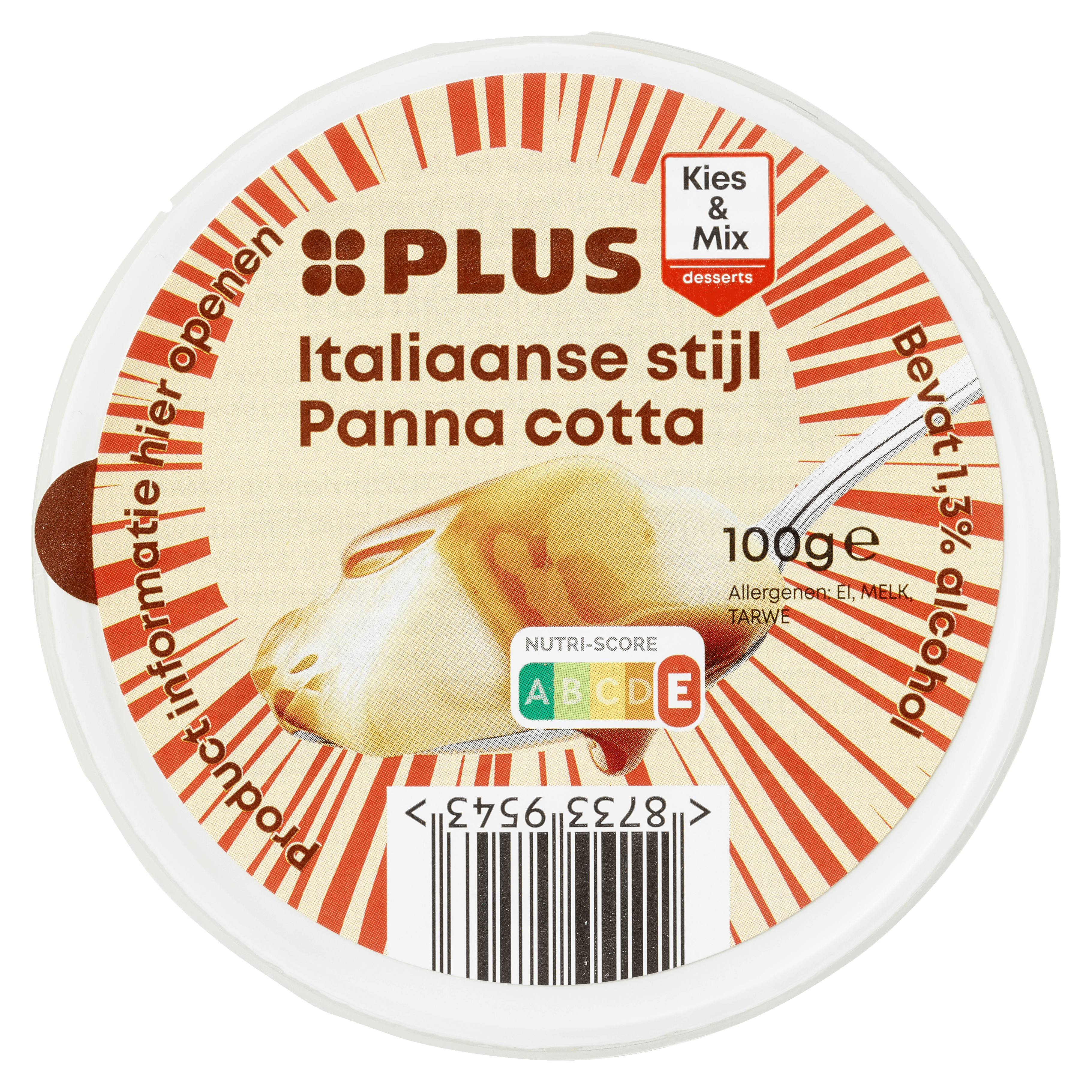 PLUS Italiaanse stijl Panna Cotta