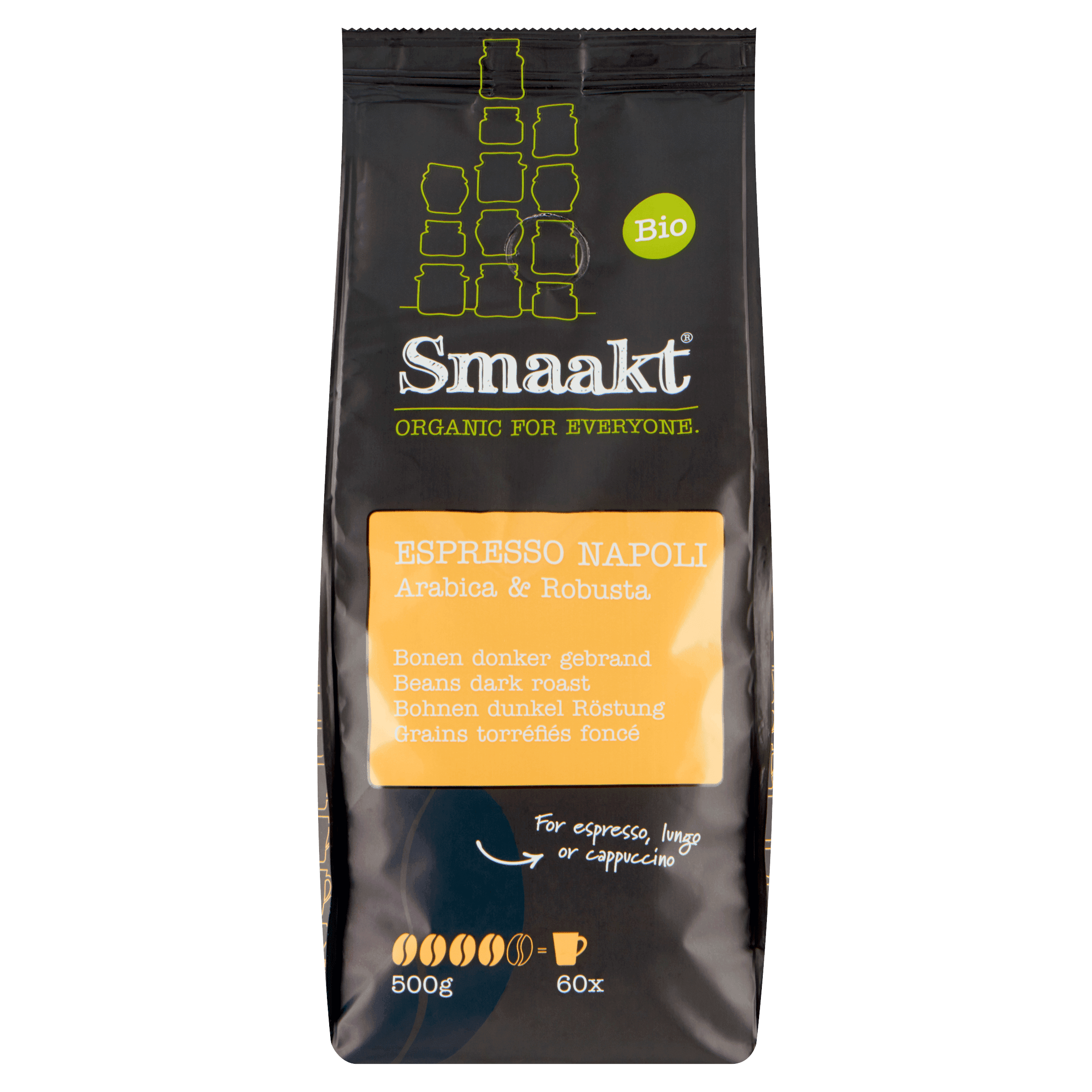 Smaakt Espresso Napoli FT bio