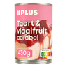 PLUS taart en vlaaifruit aardbeien