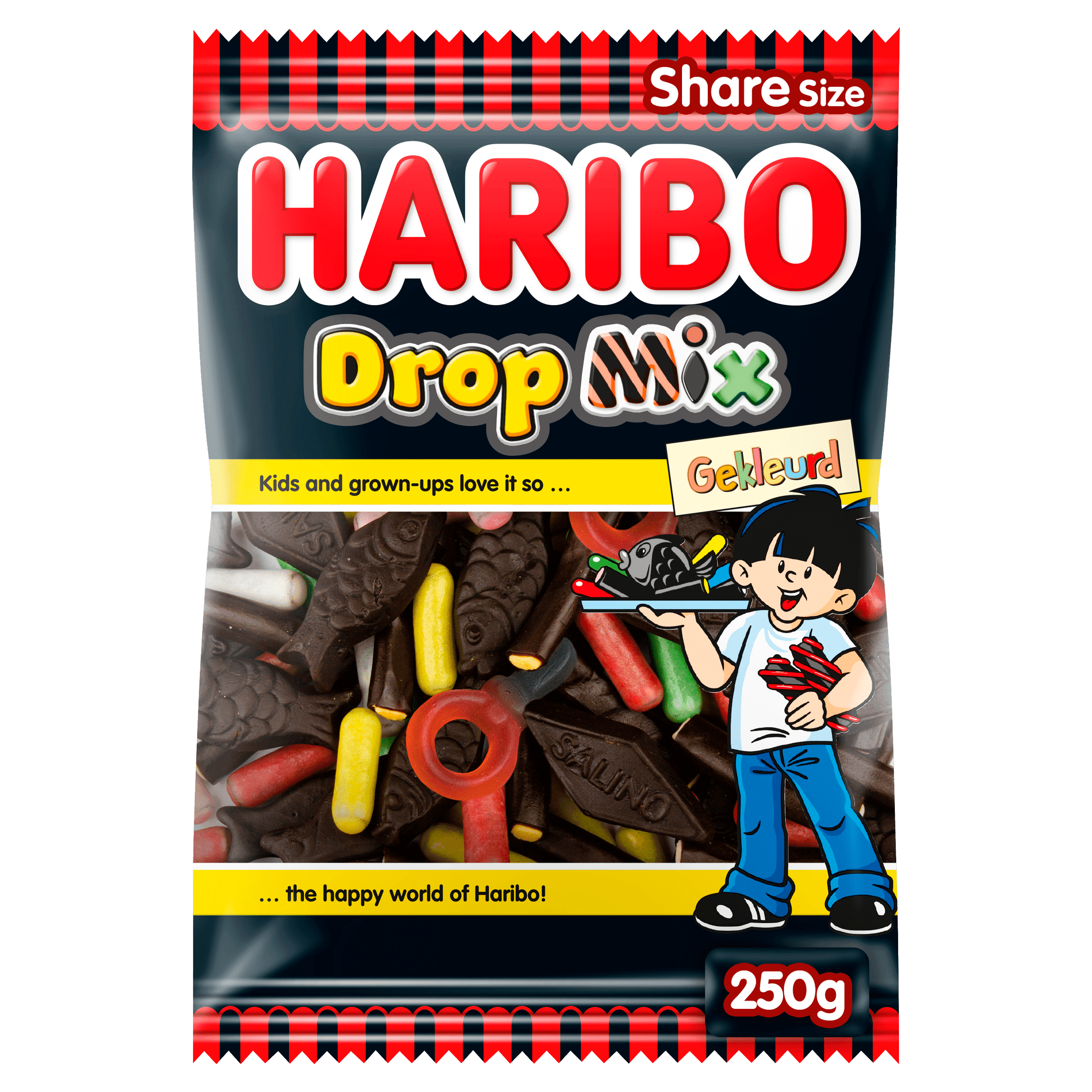 Haribo Dropmix Gekleurd
