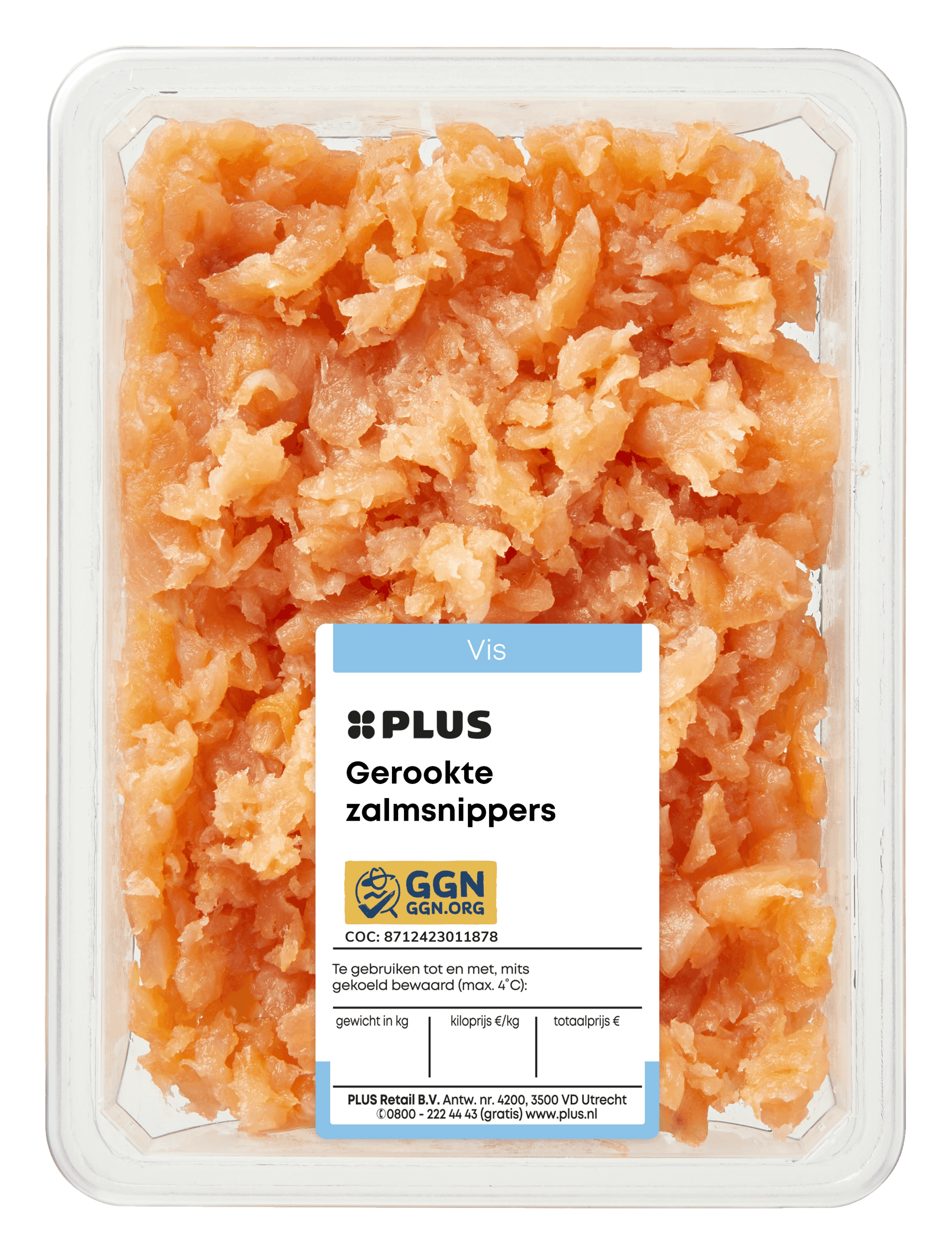 PLUS Gerookte Noorse zalmsnippers