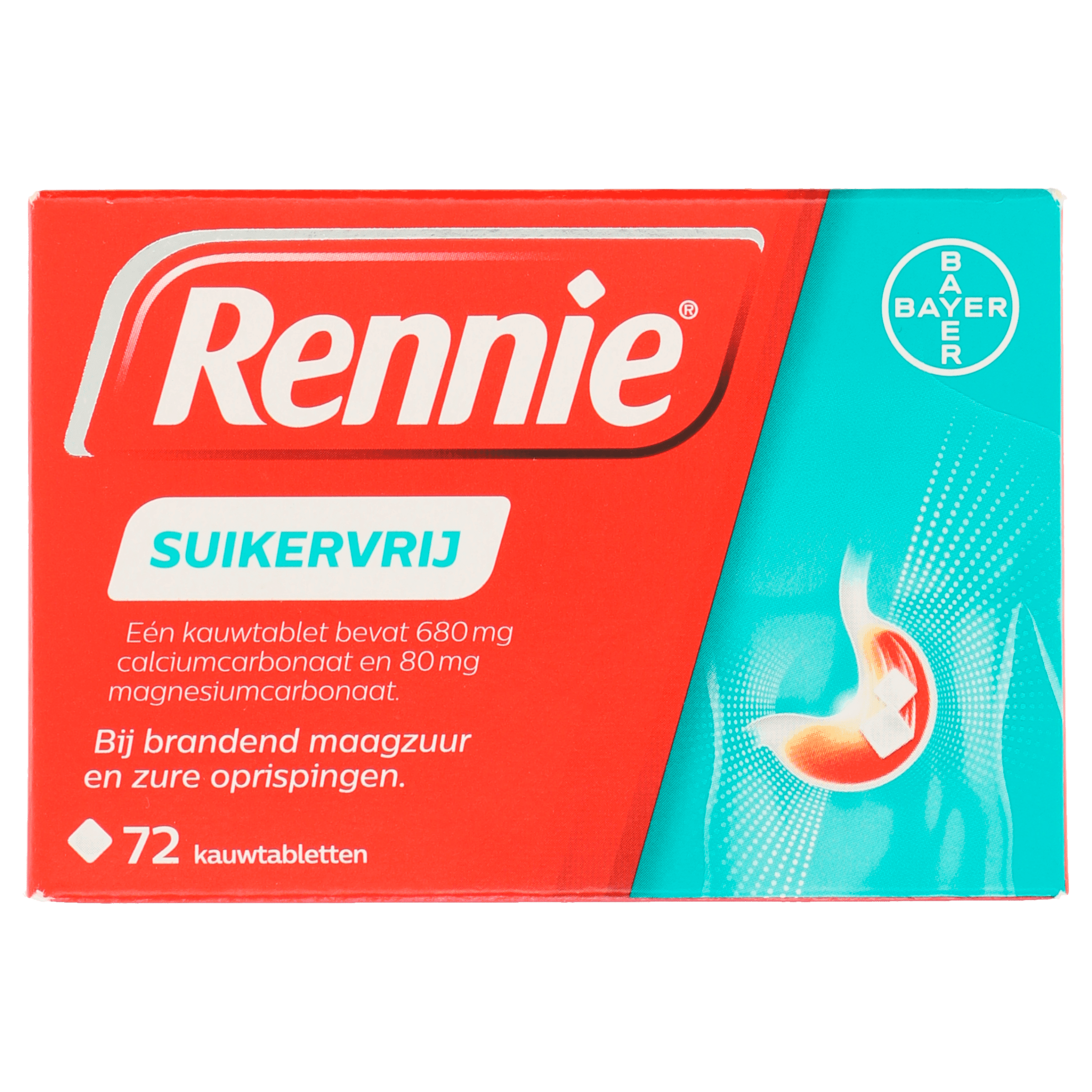 Rennie Maag tabletten Suikervrij