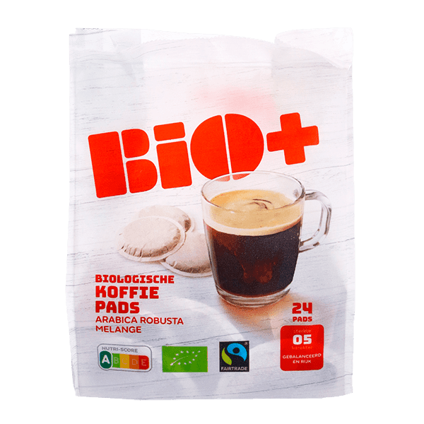 BIO+ Koffiepads Dutch Roast Fairtrade