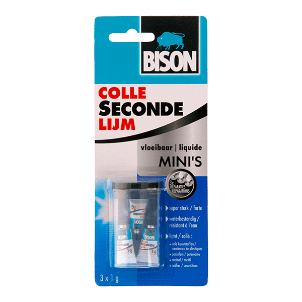 Bison Secondelijm mini's