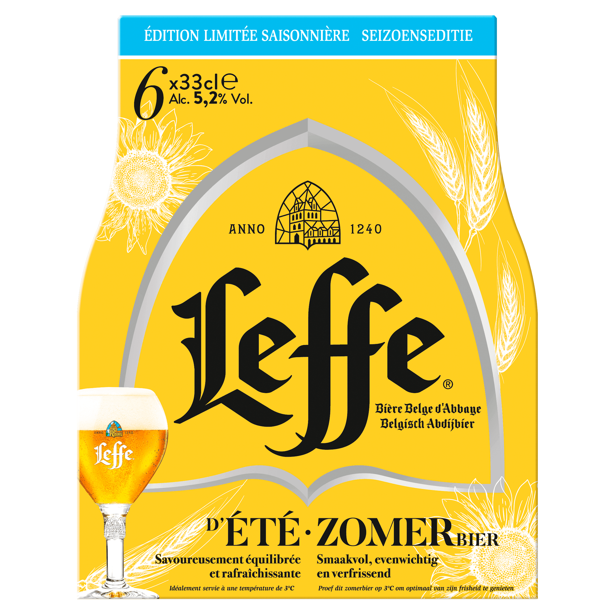 Leffe Zomer blond Belgisch abdijbier