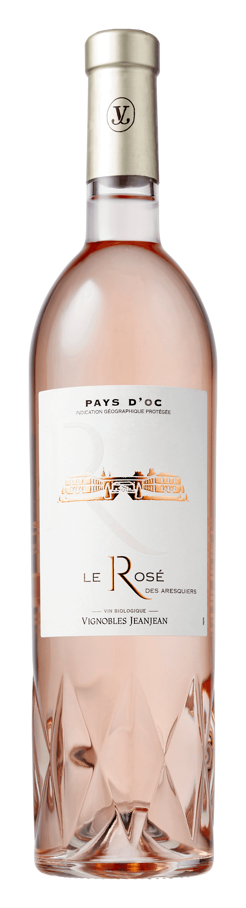 Le Rosé des Aresq. Grenache noir, carignan en colombard