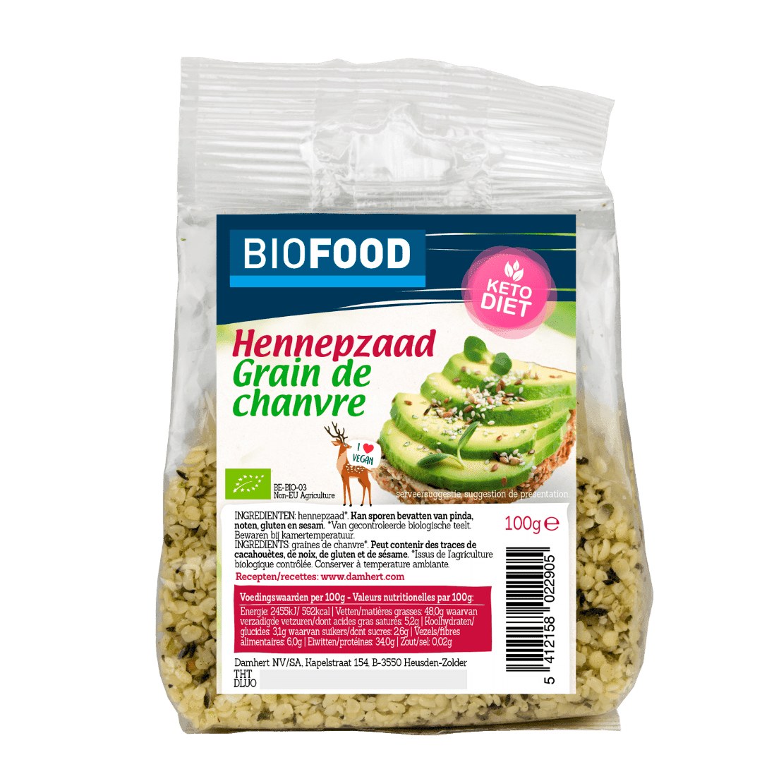 Biofood Hennepzaad bio