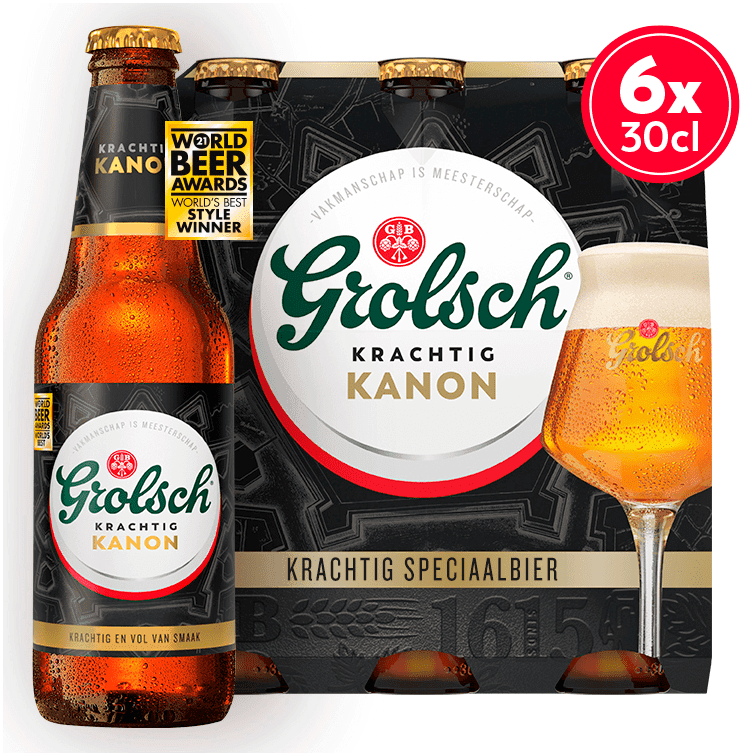 Grolsch Kanon speciaalbier fles