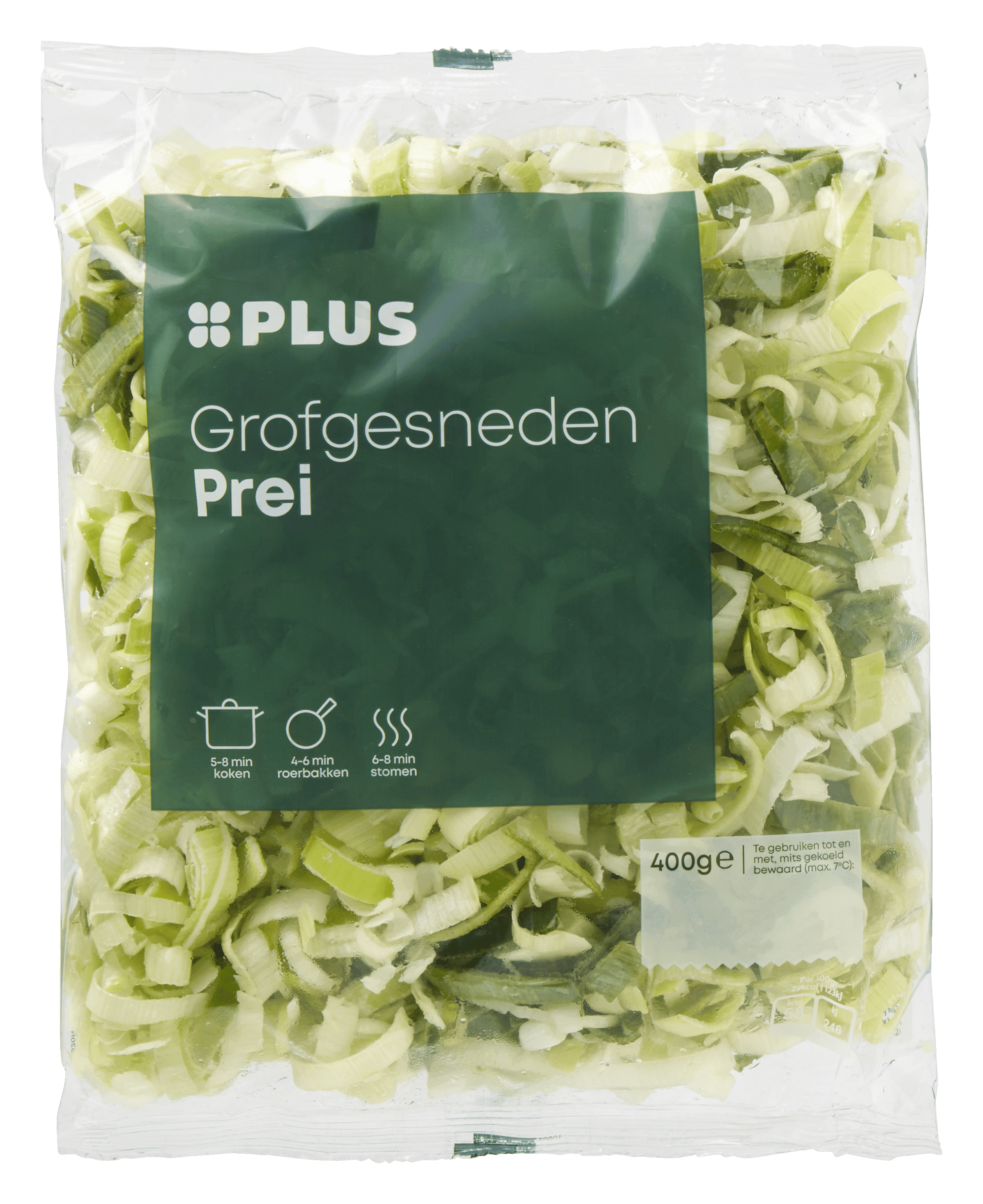 PLUS Prei grofgesneden