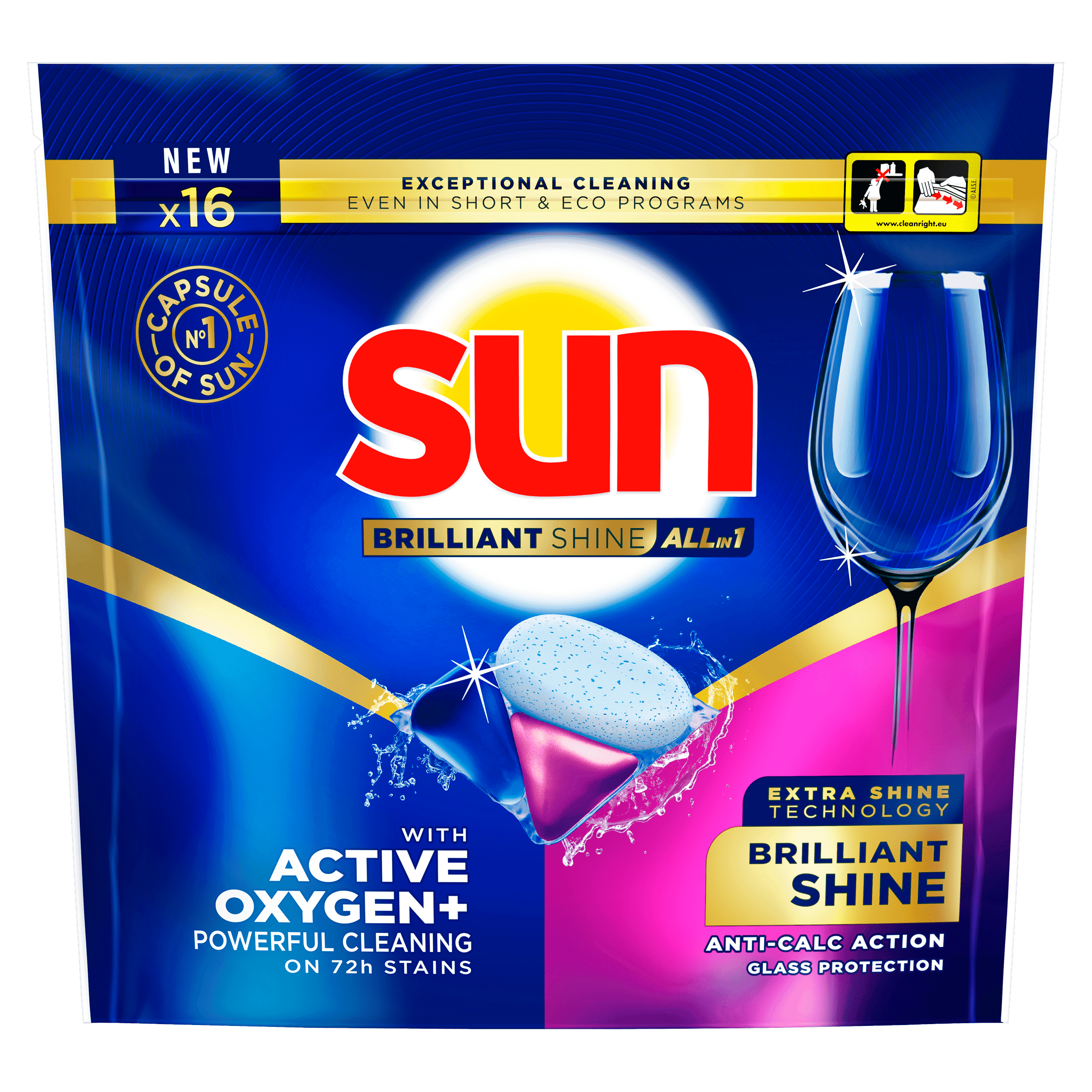 Sun Brilliant shine capsules