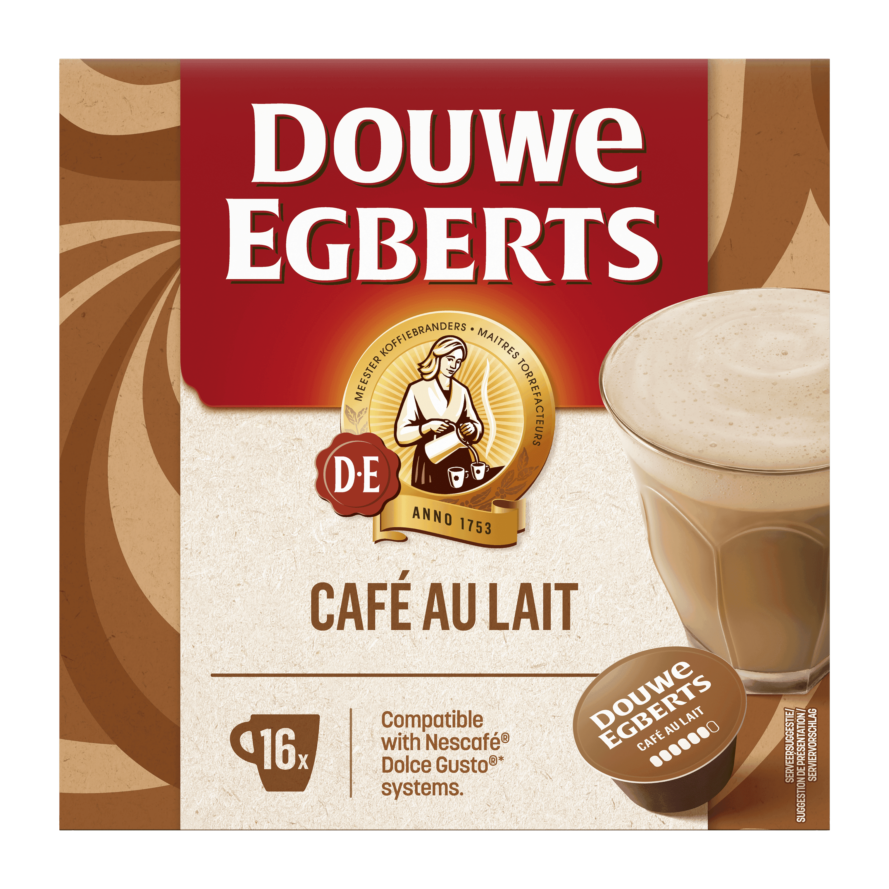 Douwe Egberts Dolce Gusto Café au lait koffiecaps