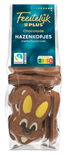 Feestelijk PLUS Melkchocolade paashazen