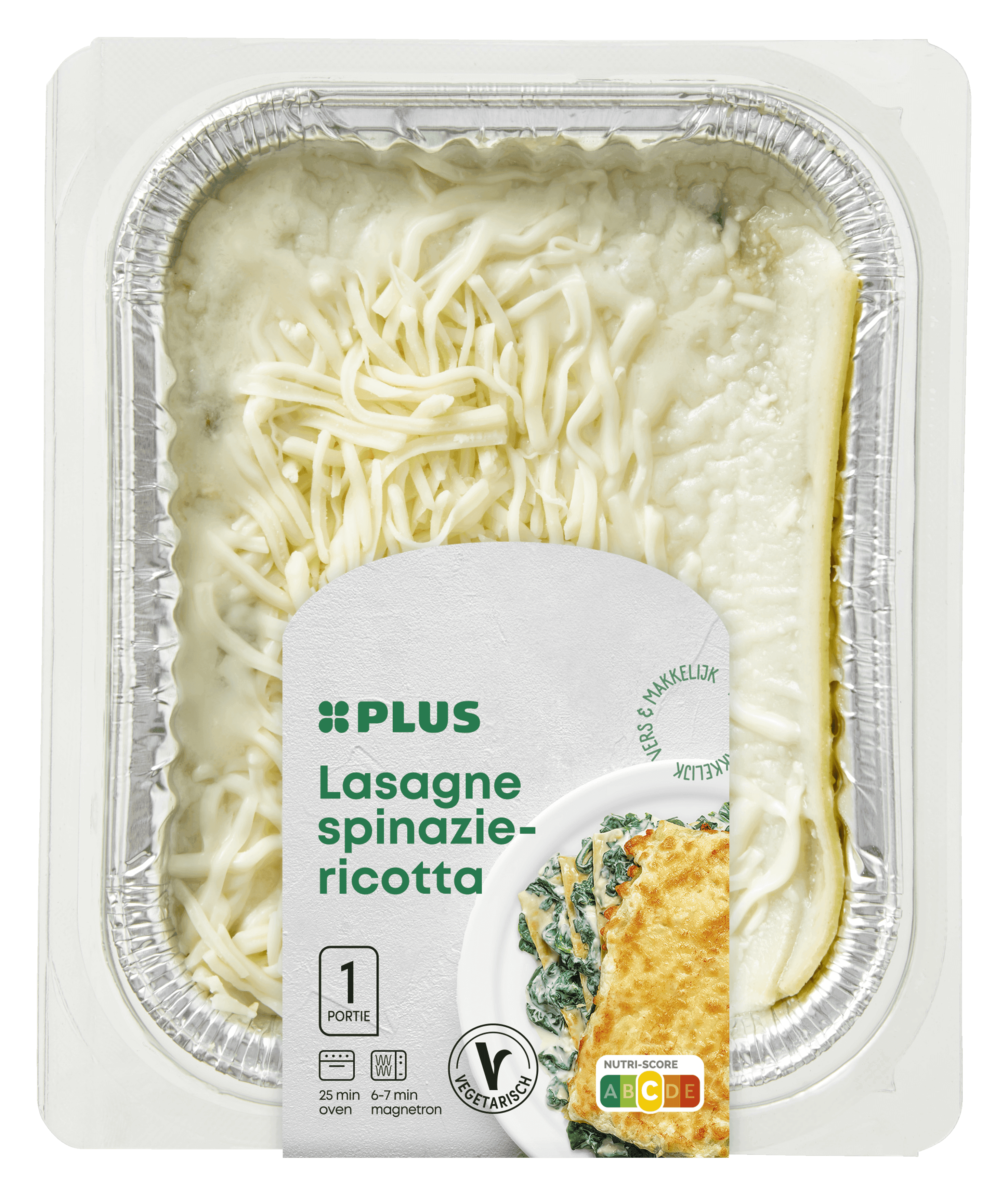 PLUS Lasagne spinazie-ricotta