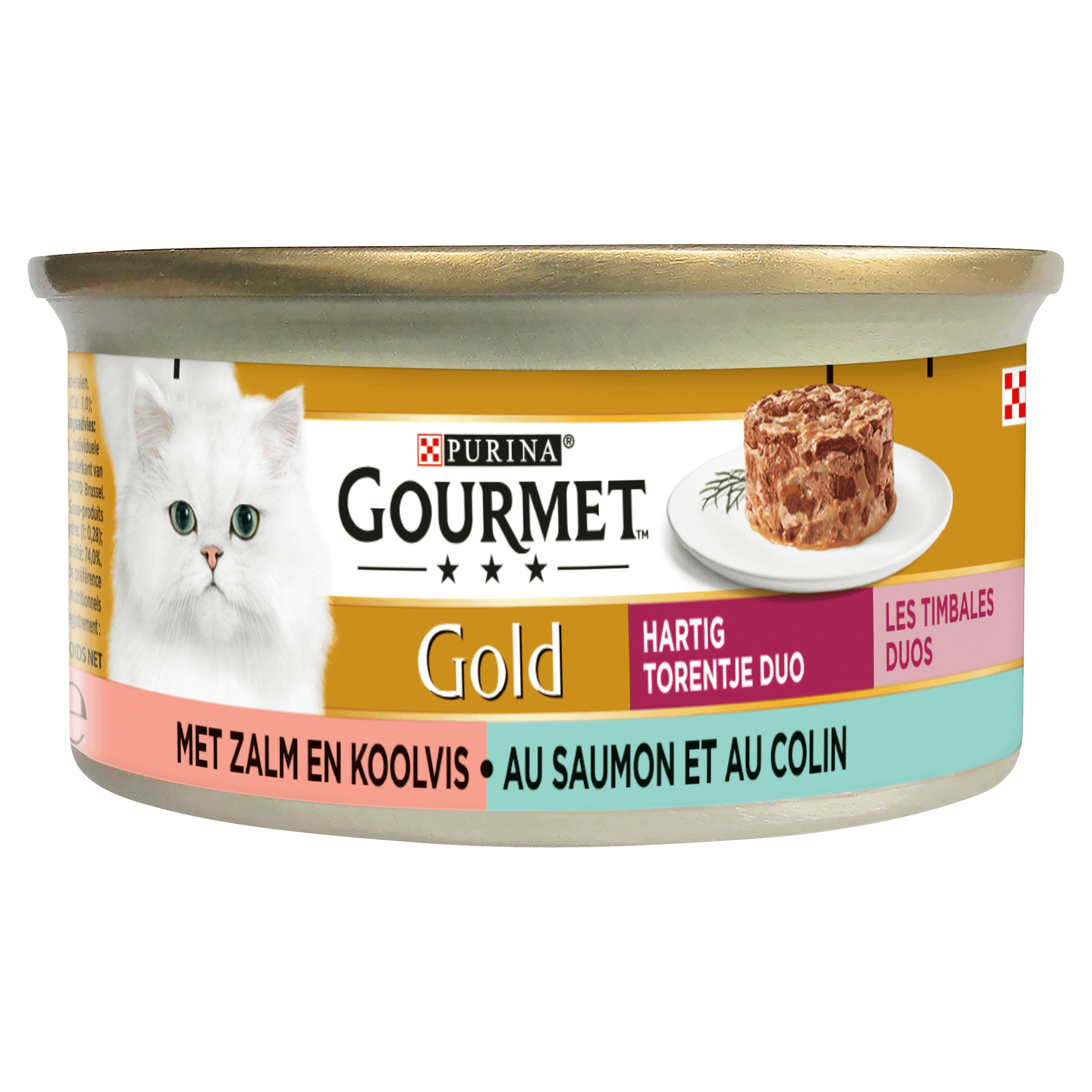 Gourmet Gold torentje duo zalm koolvis