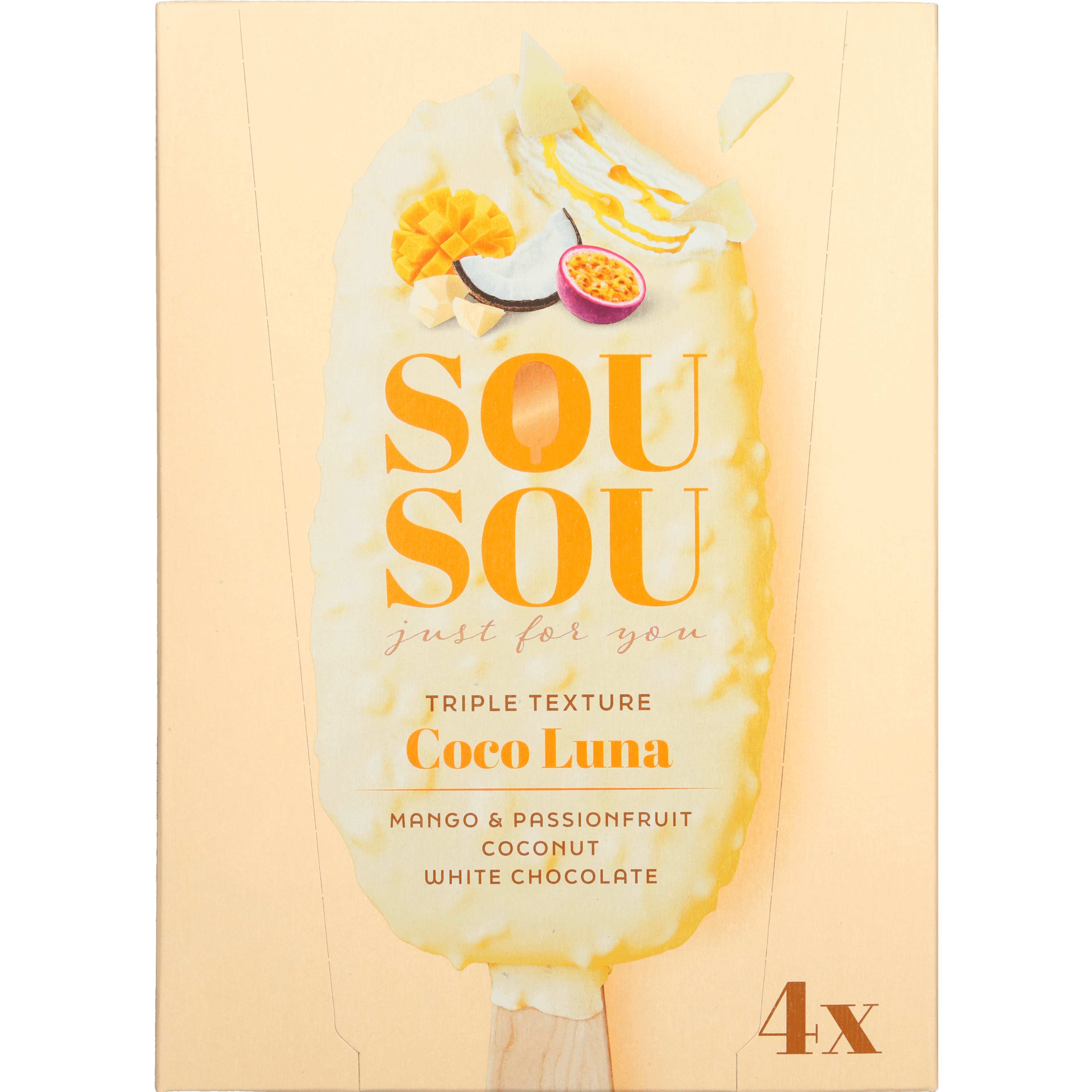 Sou Sou Coco luna 4x 100 ml