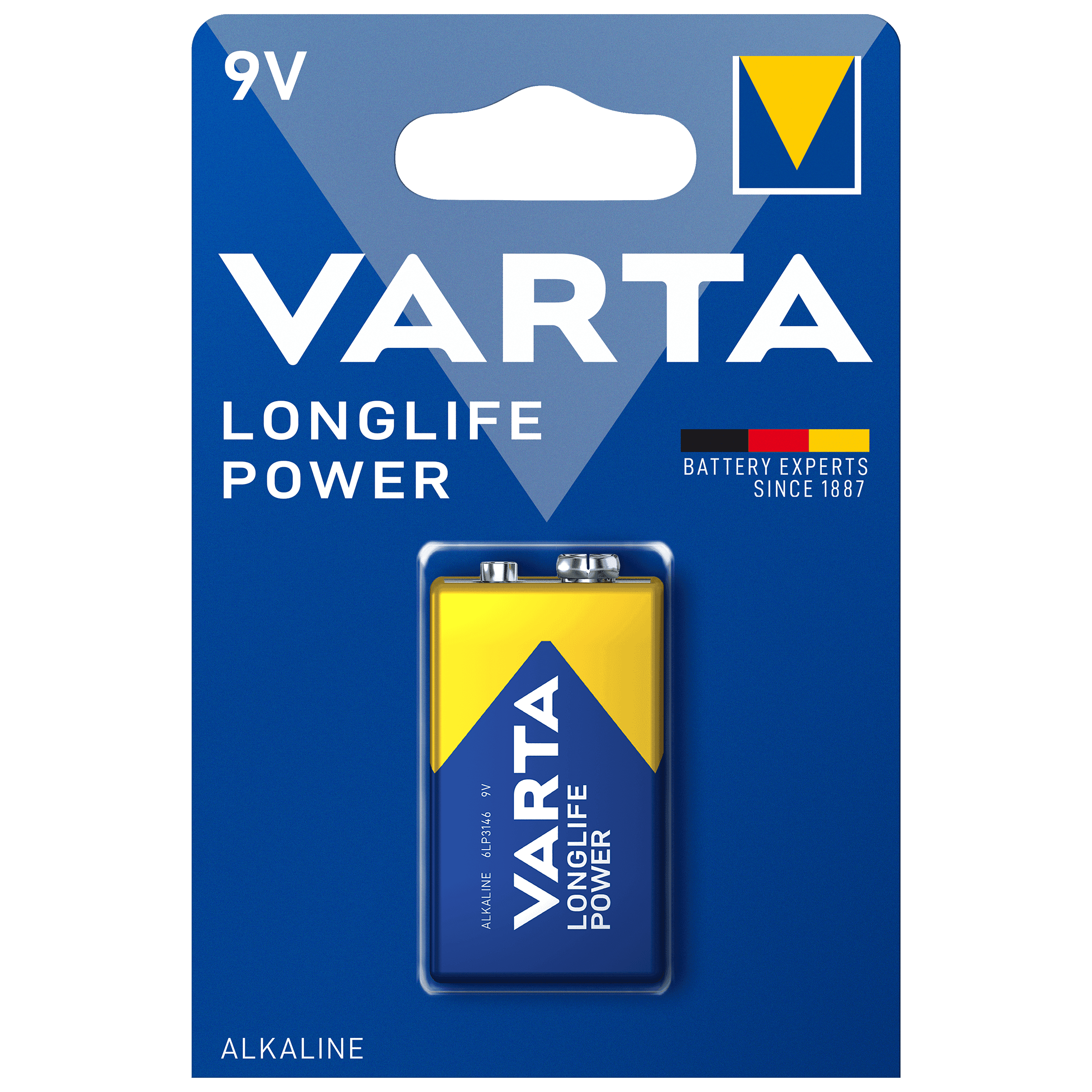 Varta Alkaline longlife power 9V