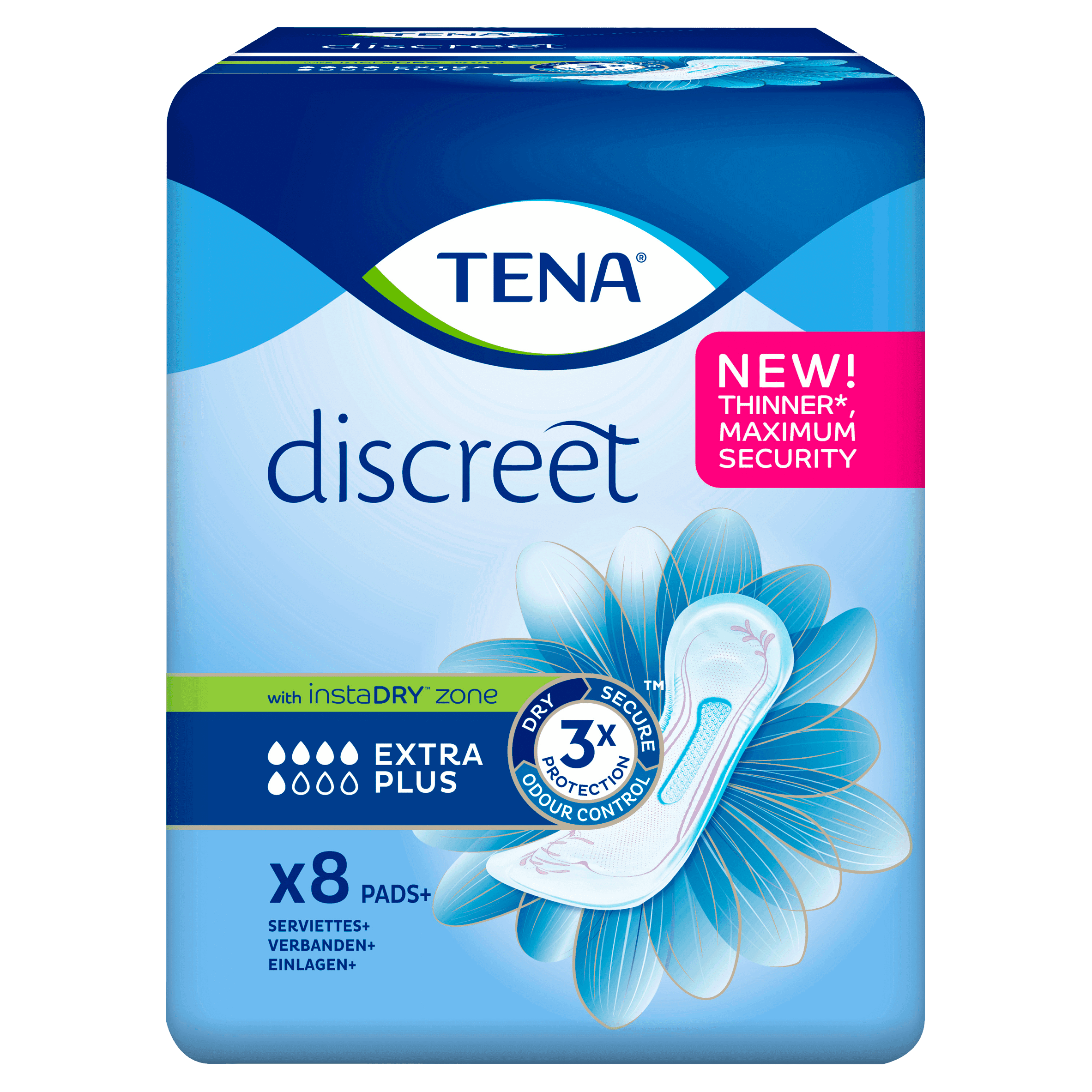 Tena Discreet Extra Plus
