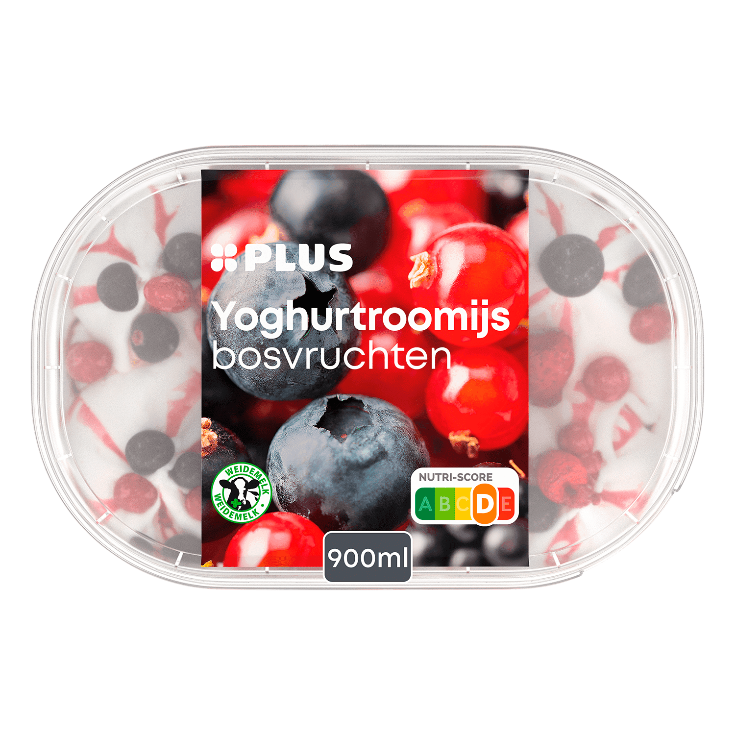 PLUS Yoghurtijs bosvruchten