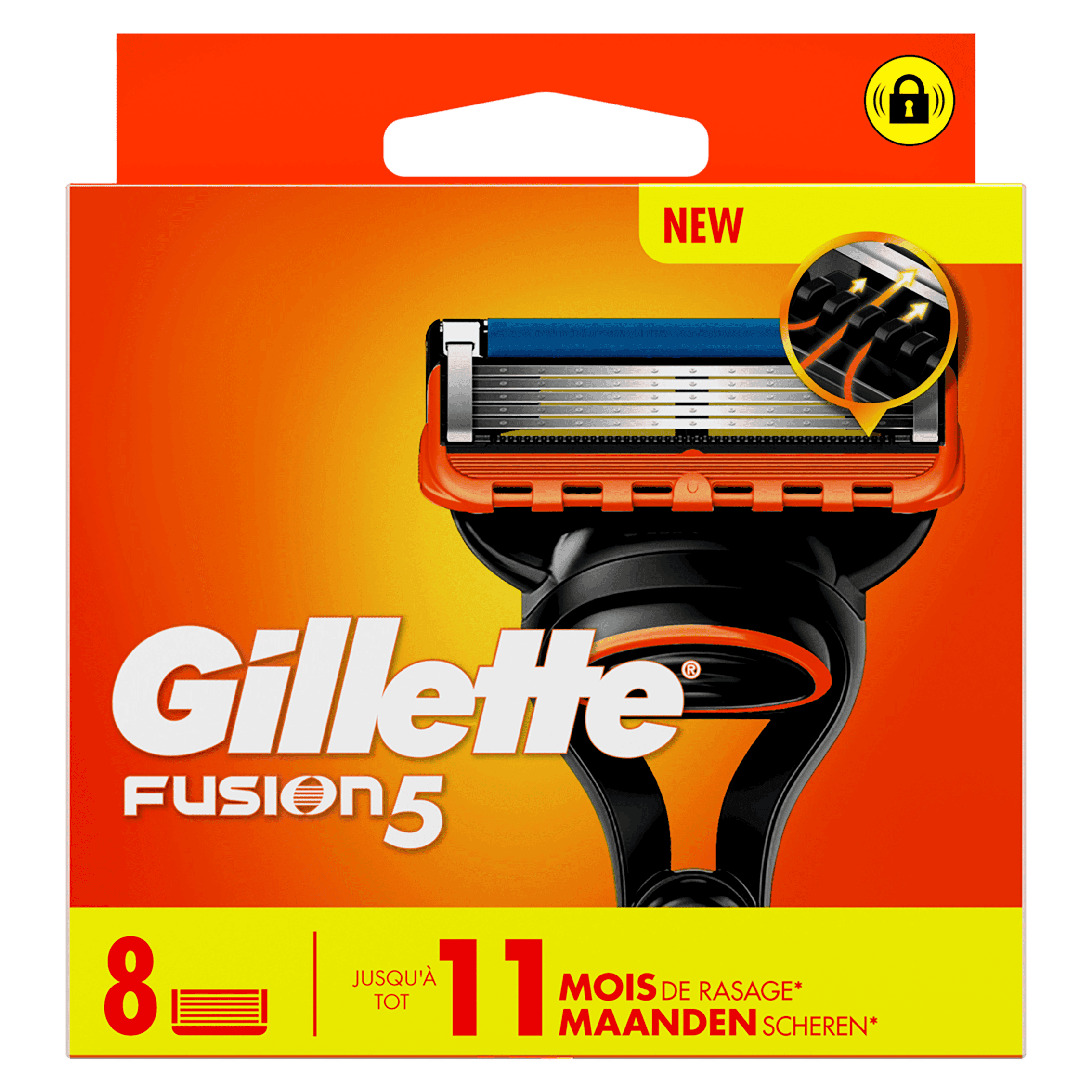 Gillette Fusion Manual Blades 8CT
