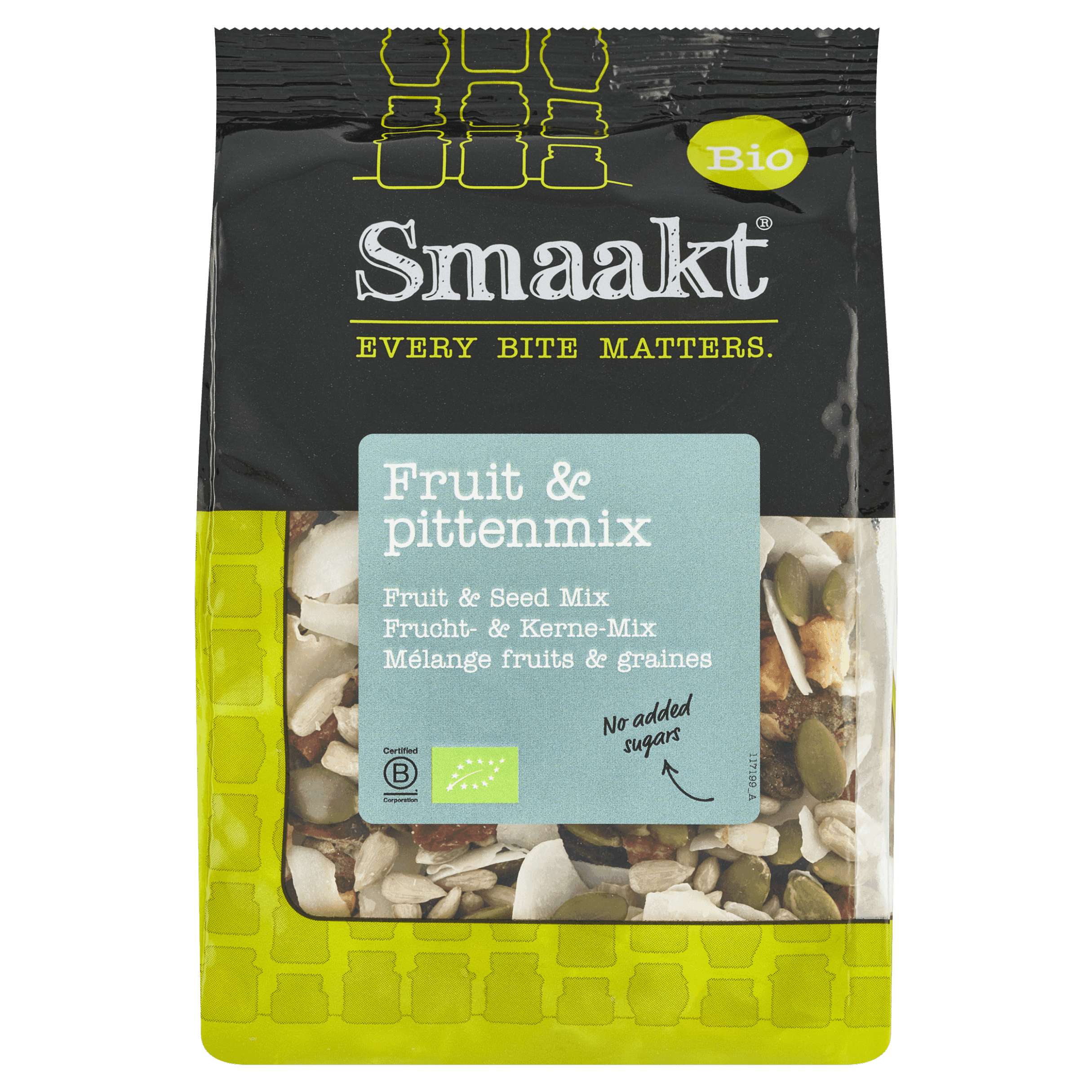 Smaakt Vruchten-pittenmix bio