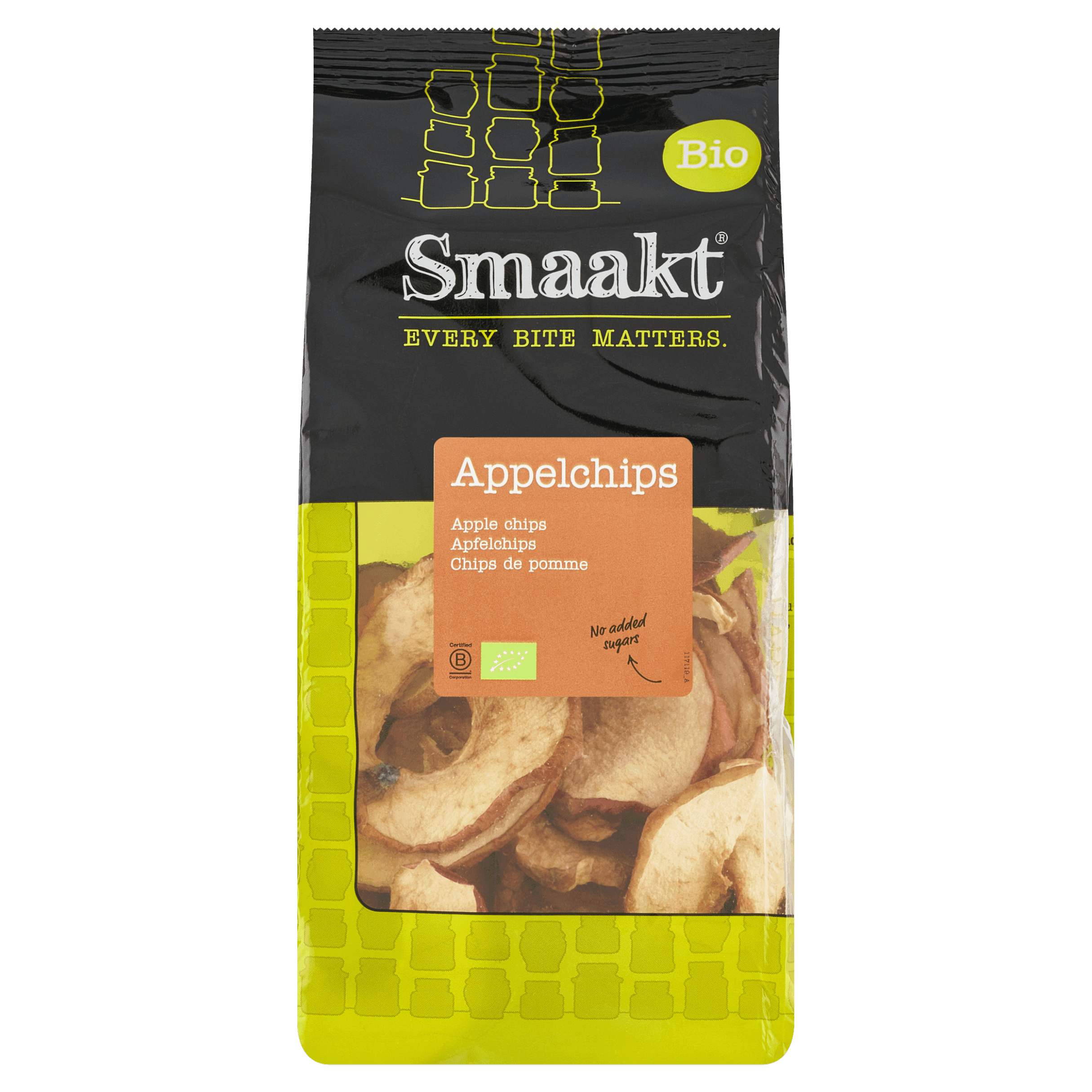 Smaakt Appelchips bio