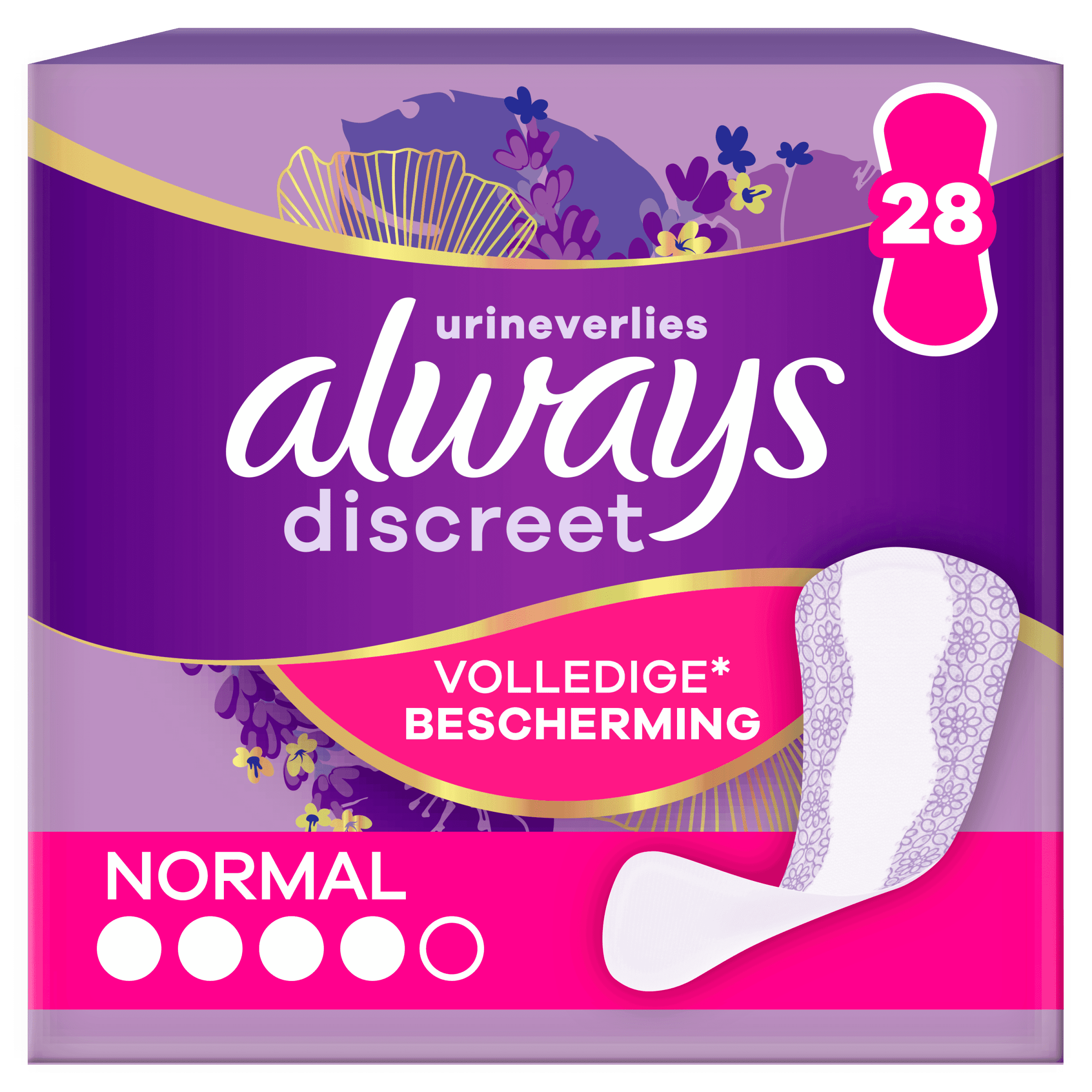 Always Discreet incontinentie inlegkruisjes