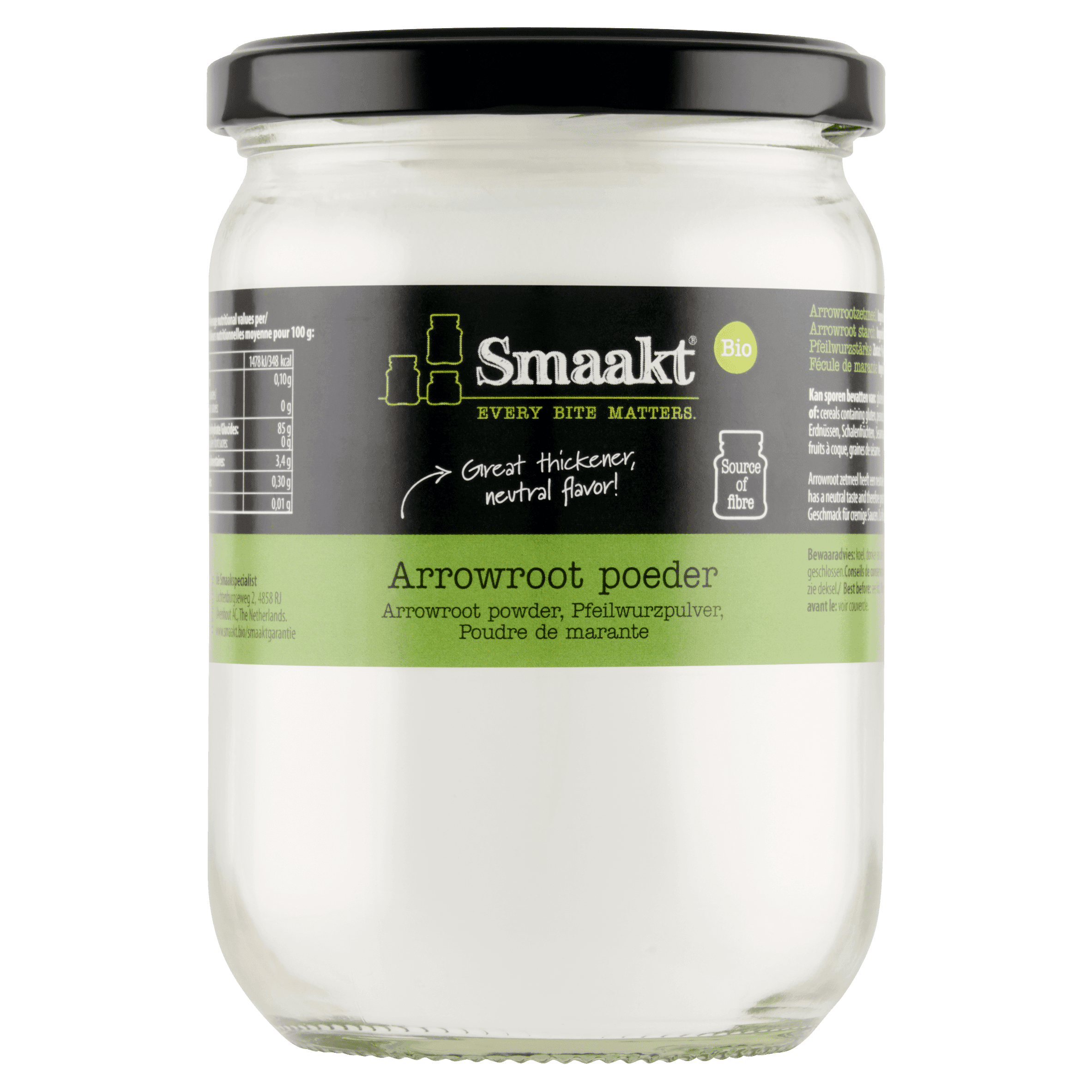 Smaakt Arrowroot bio