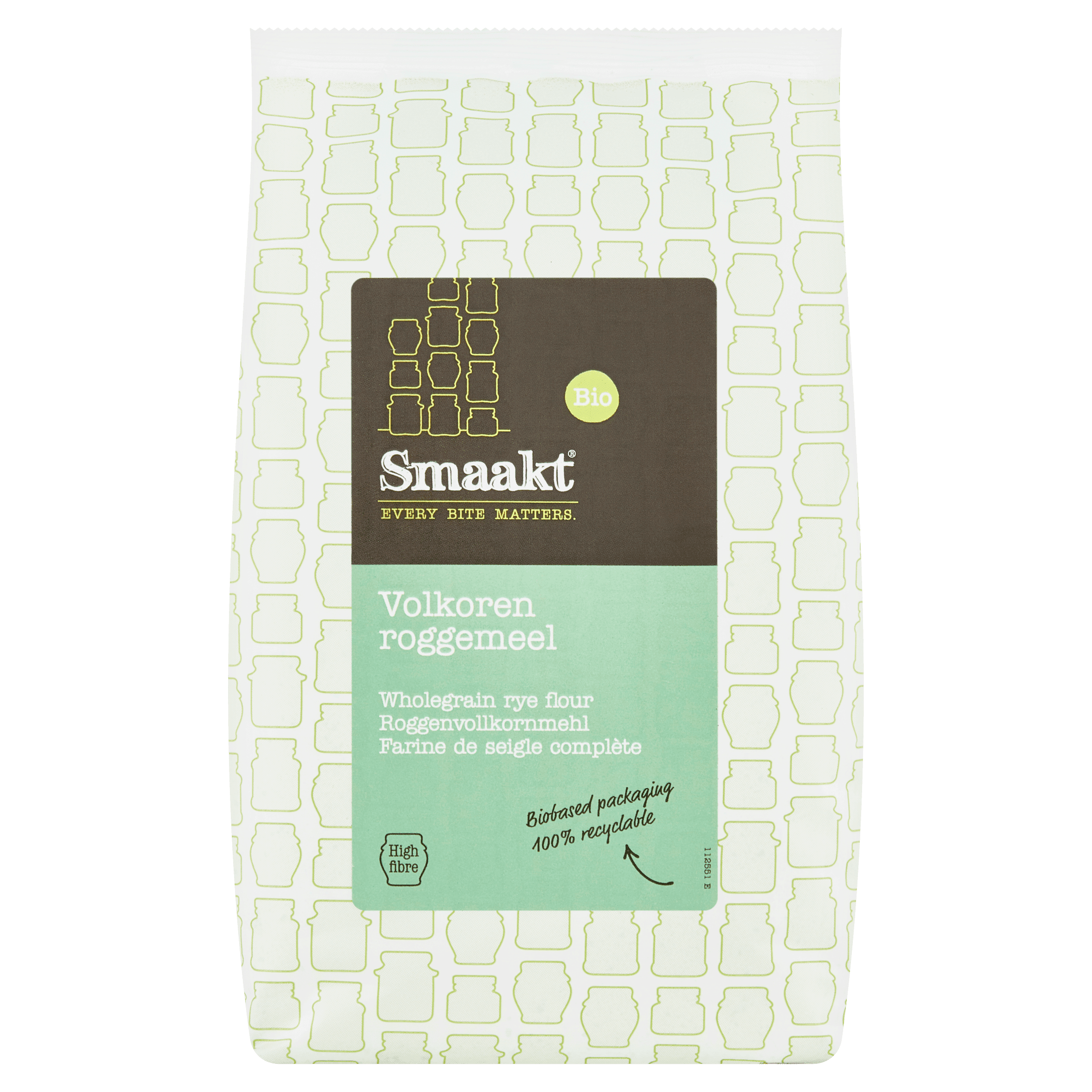 Smaakt Roggemeel bio