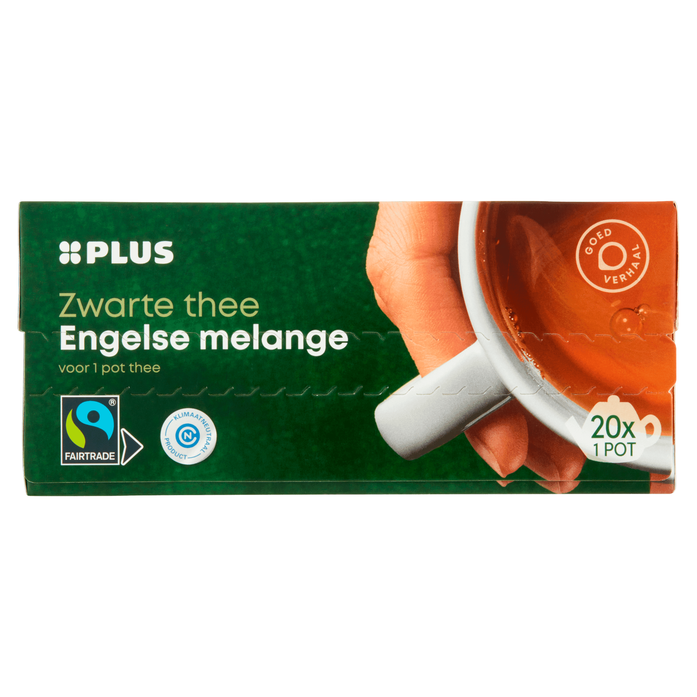 PLUS Thee Engelse melange 1-pot Fairtrade