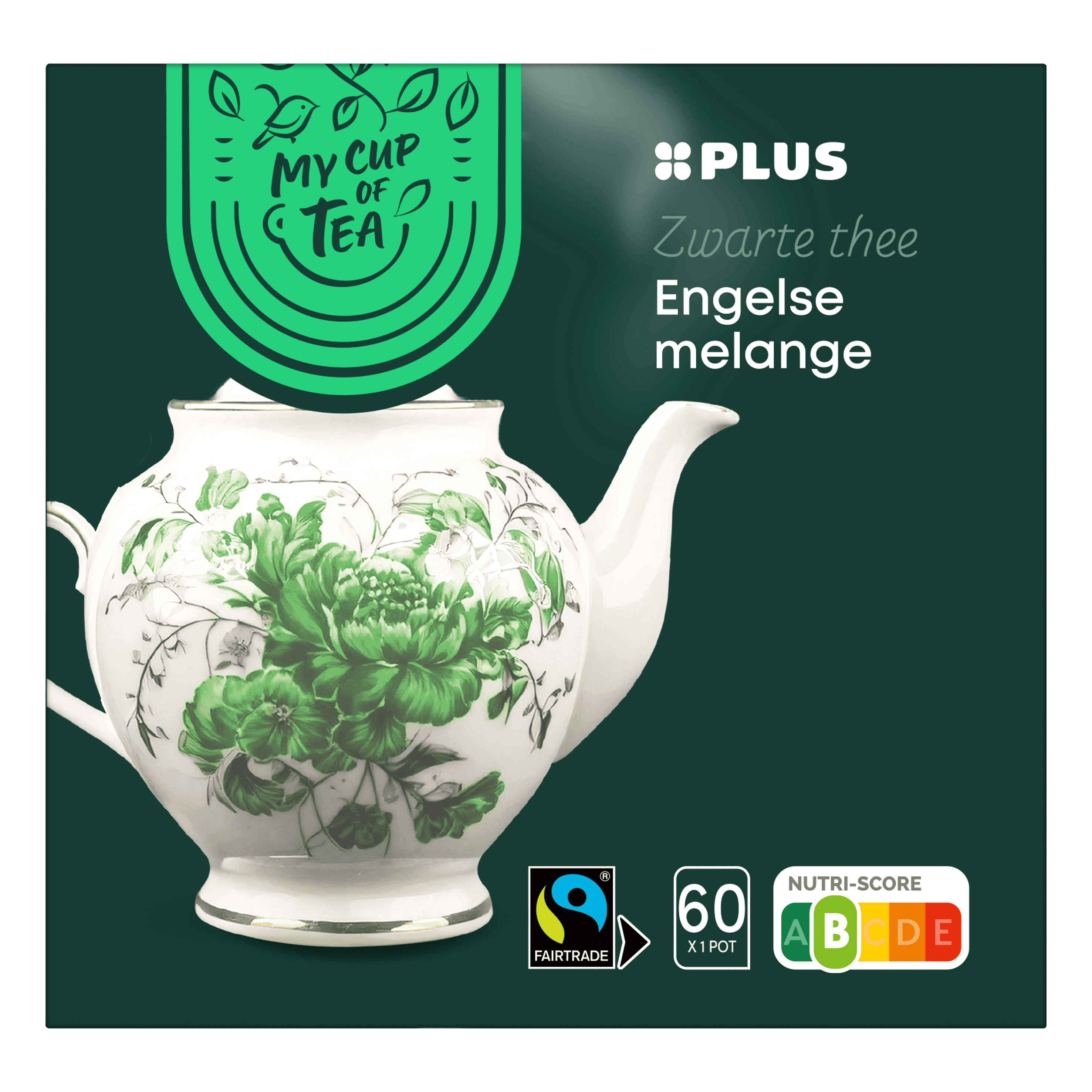 PLUS Thee Engelse Melange 1-Pot Fairtrade