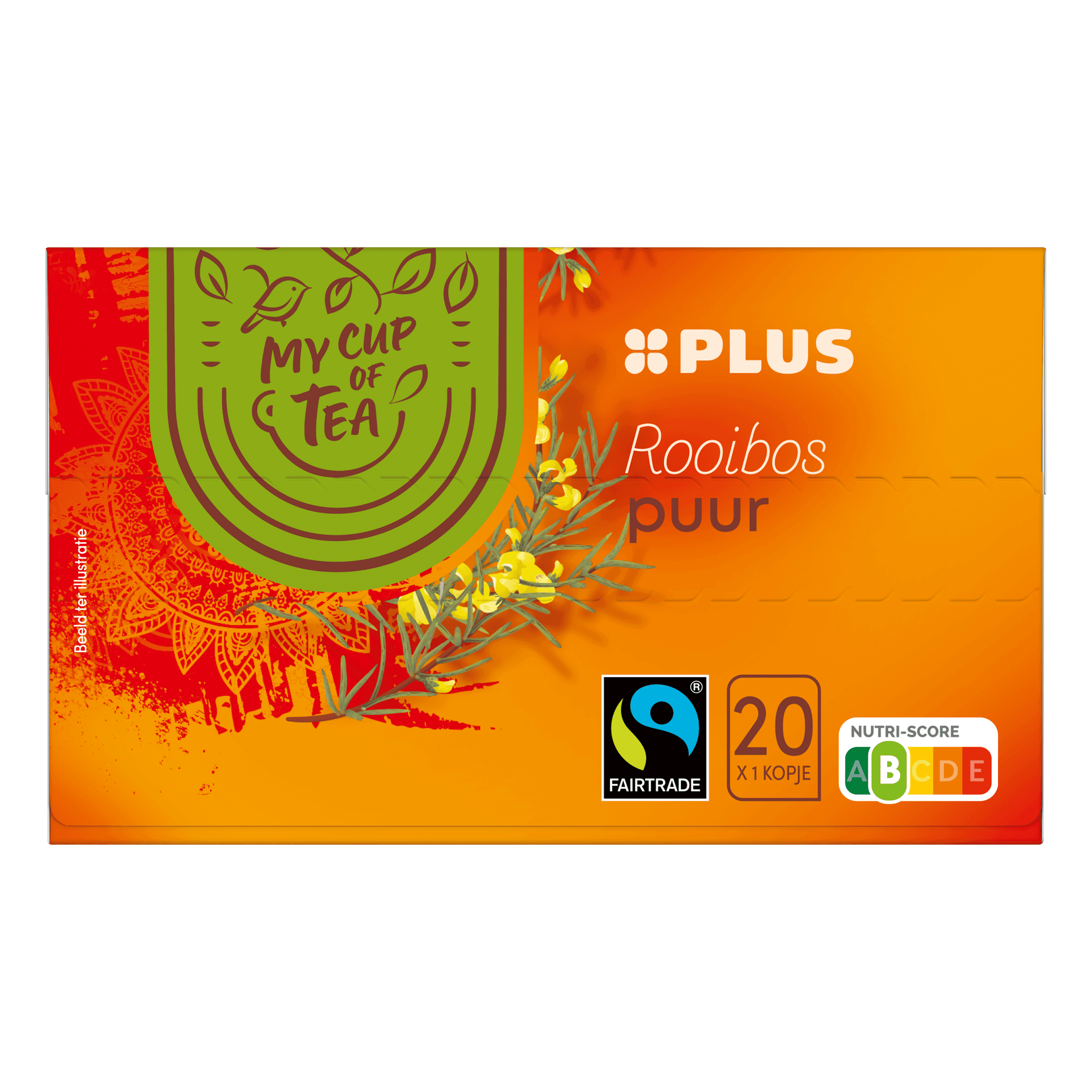 PLUS Thee Rooibos Puur Fairtrade