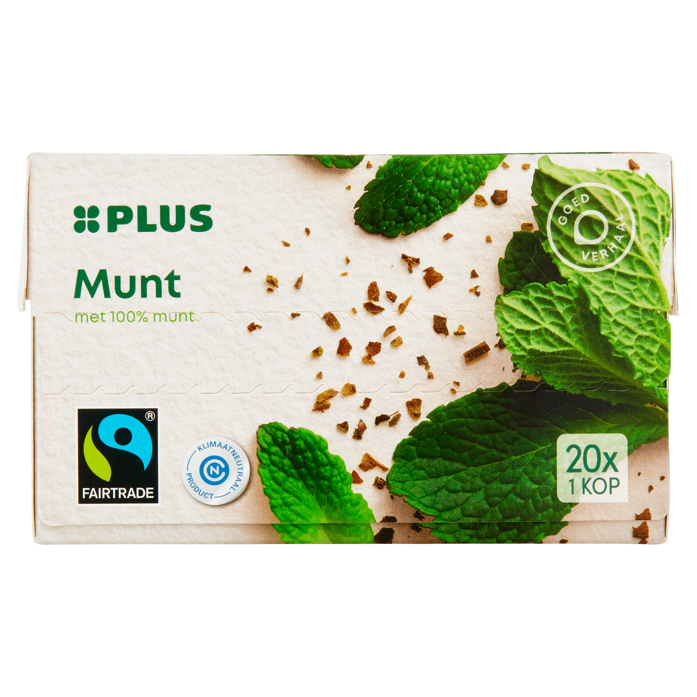 PLUS Munt Thee 1.5 GR Fairtrade