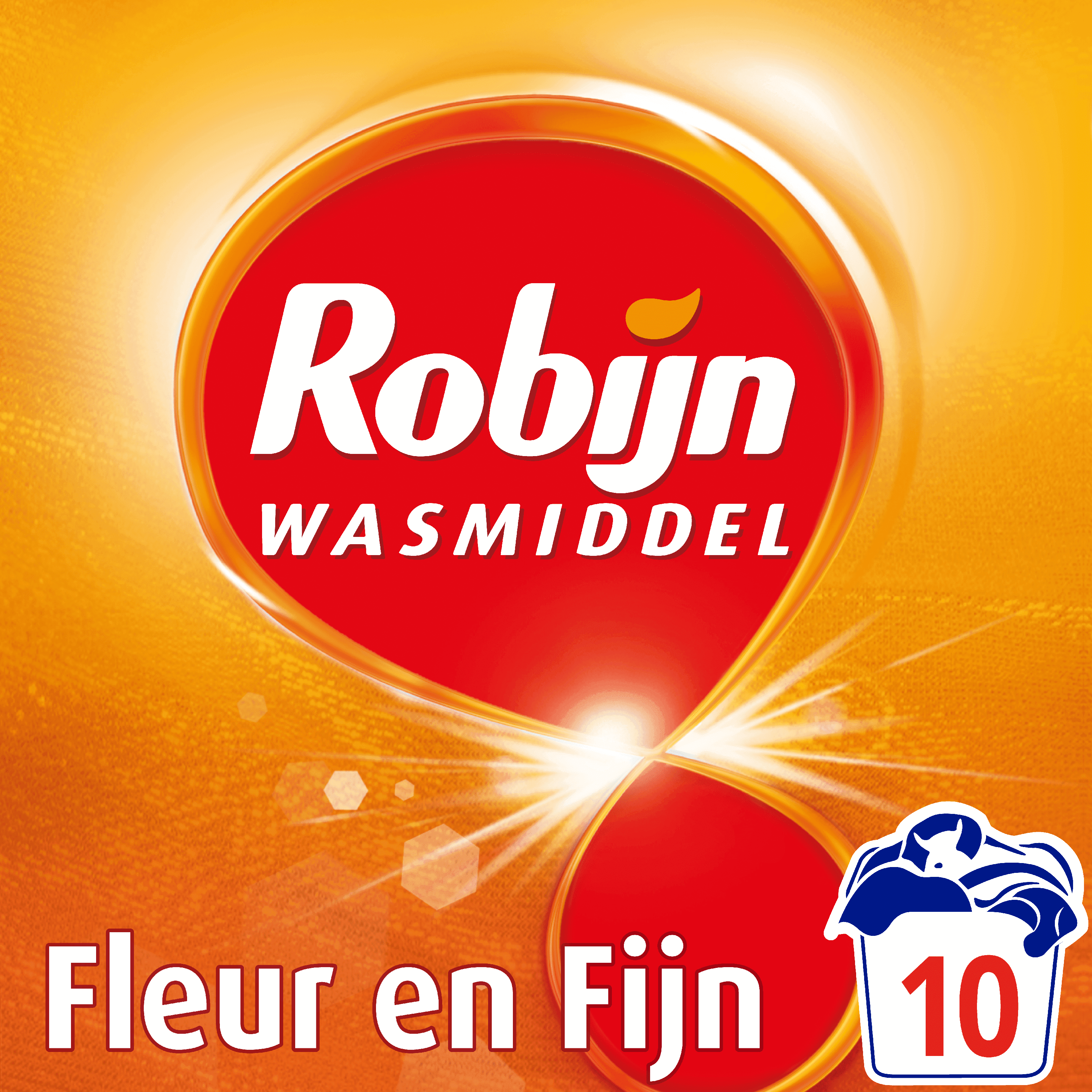 Robijn Wasmiddel poeder fleur en fijn