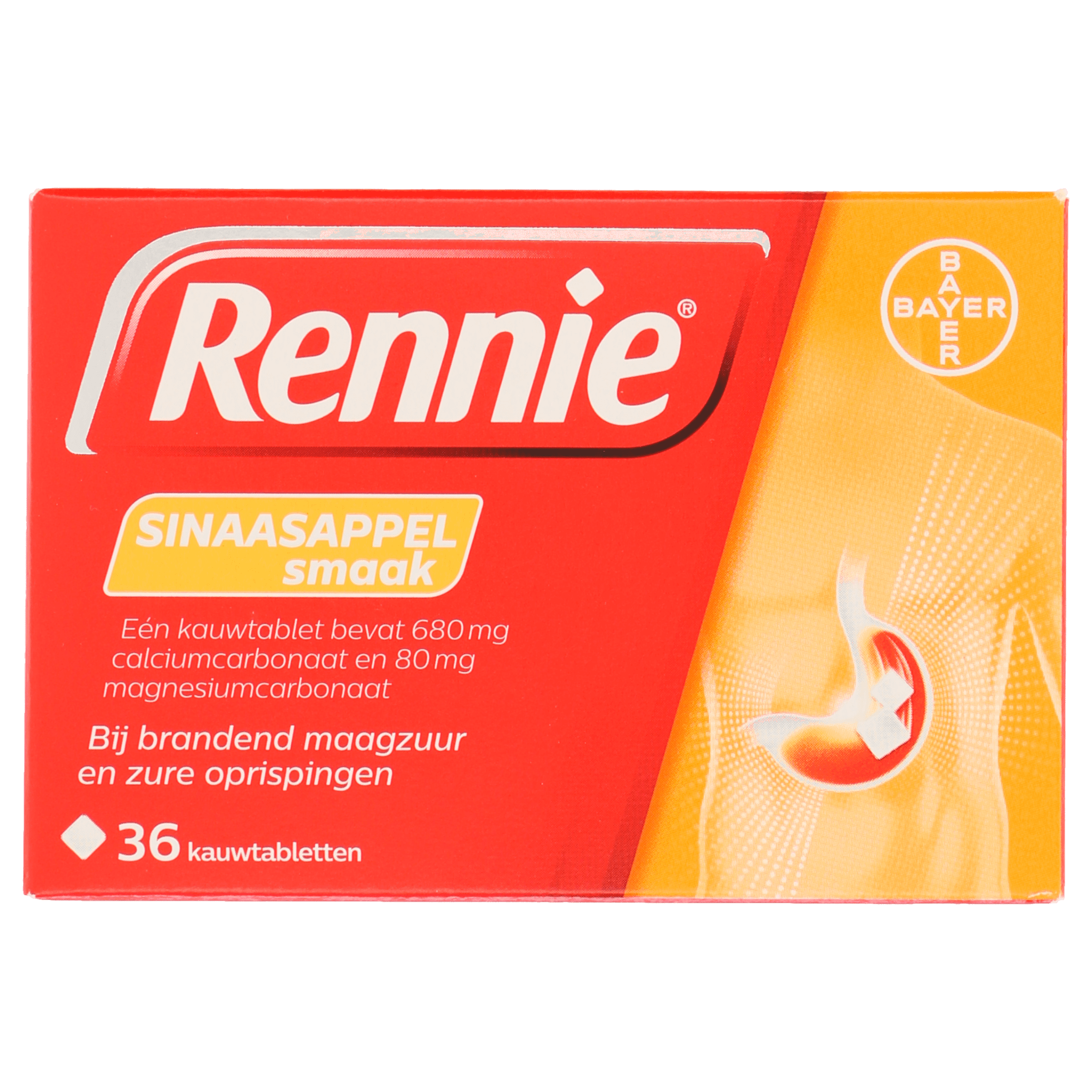 Rennie Maagtabletten sinaasappel