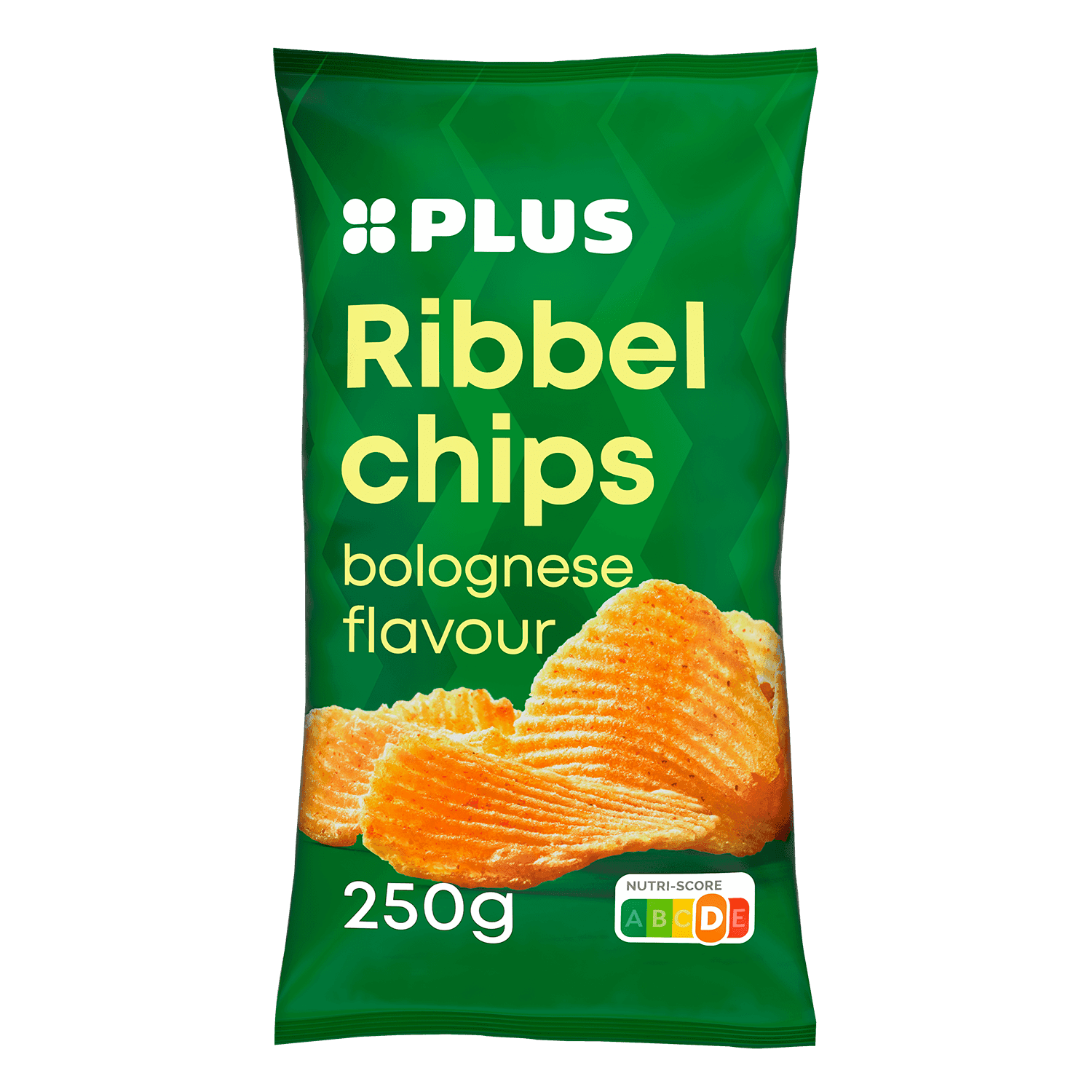 PLUS Ribbelchips bolognese