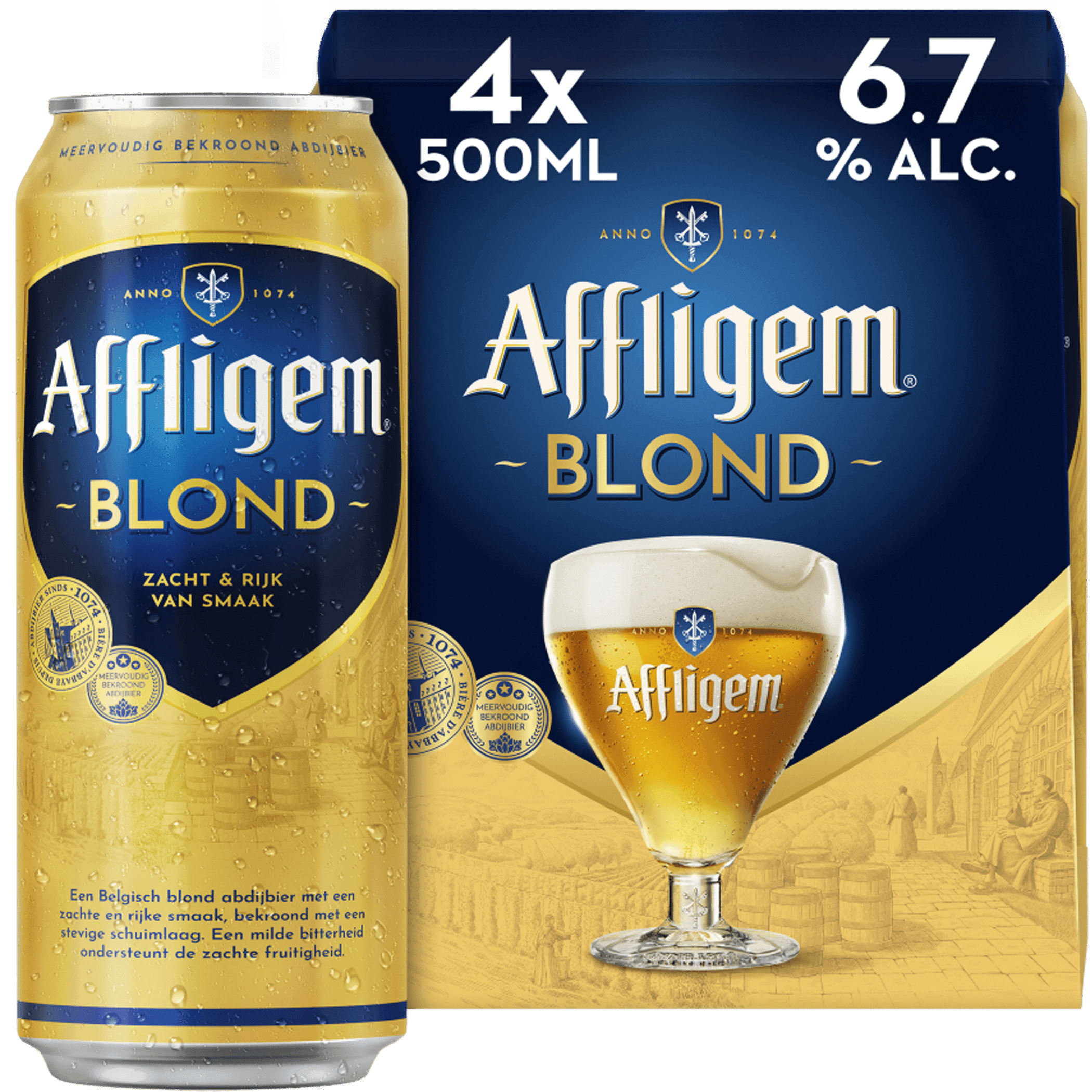 Affligem Blond bier blik