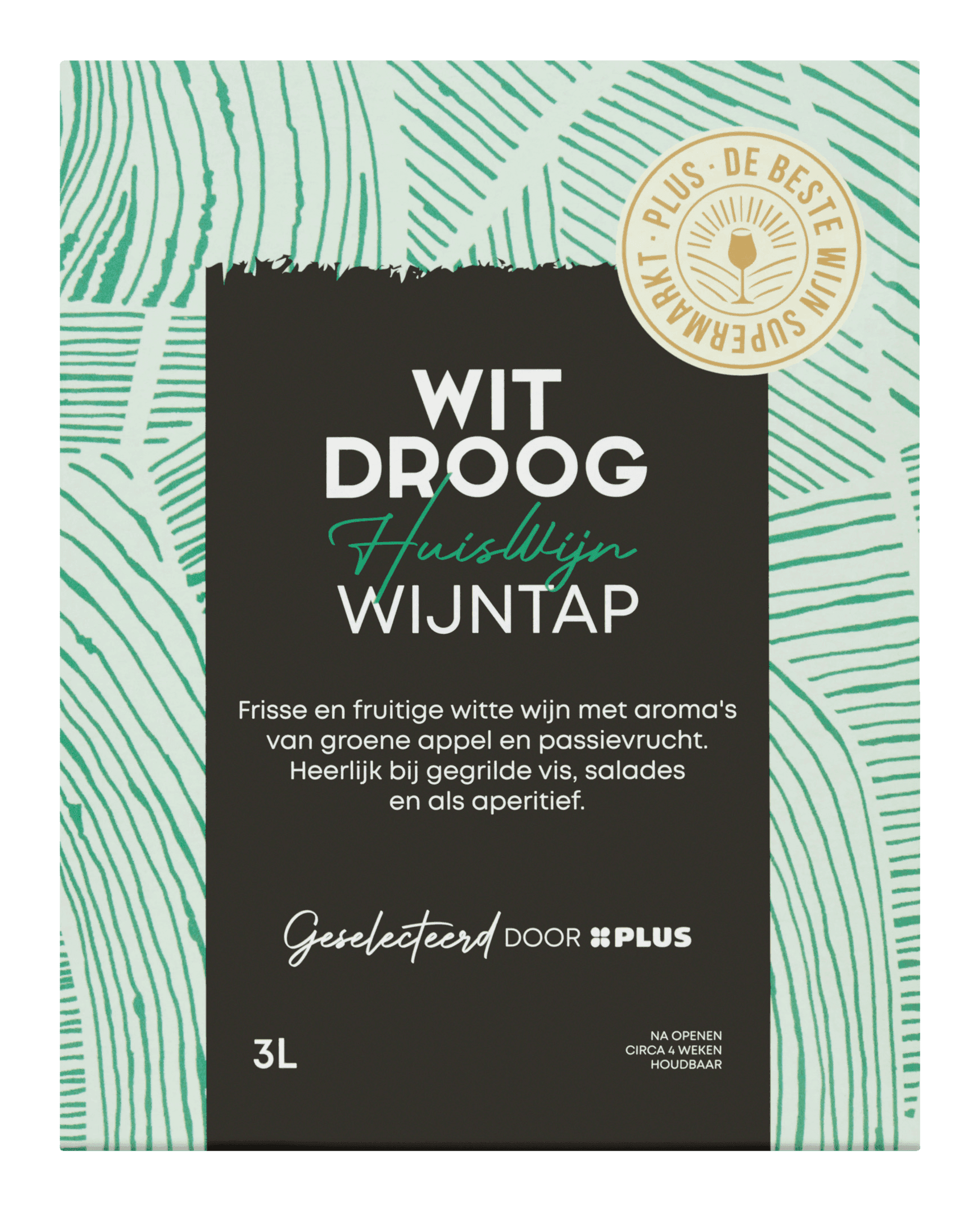 PLUS Huiswijn Wit droog wijntap