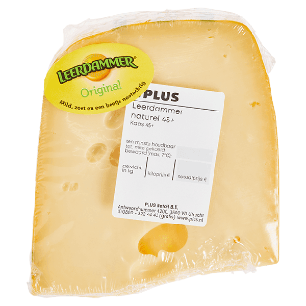 Leerdammer Gatenkaas 45+ stuk