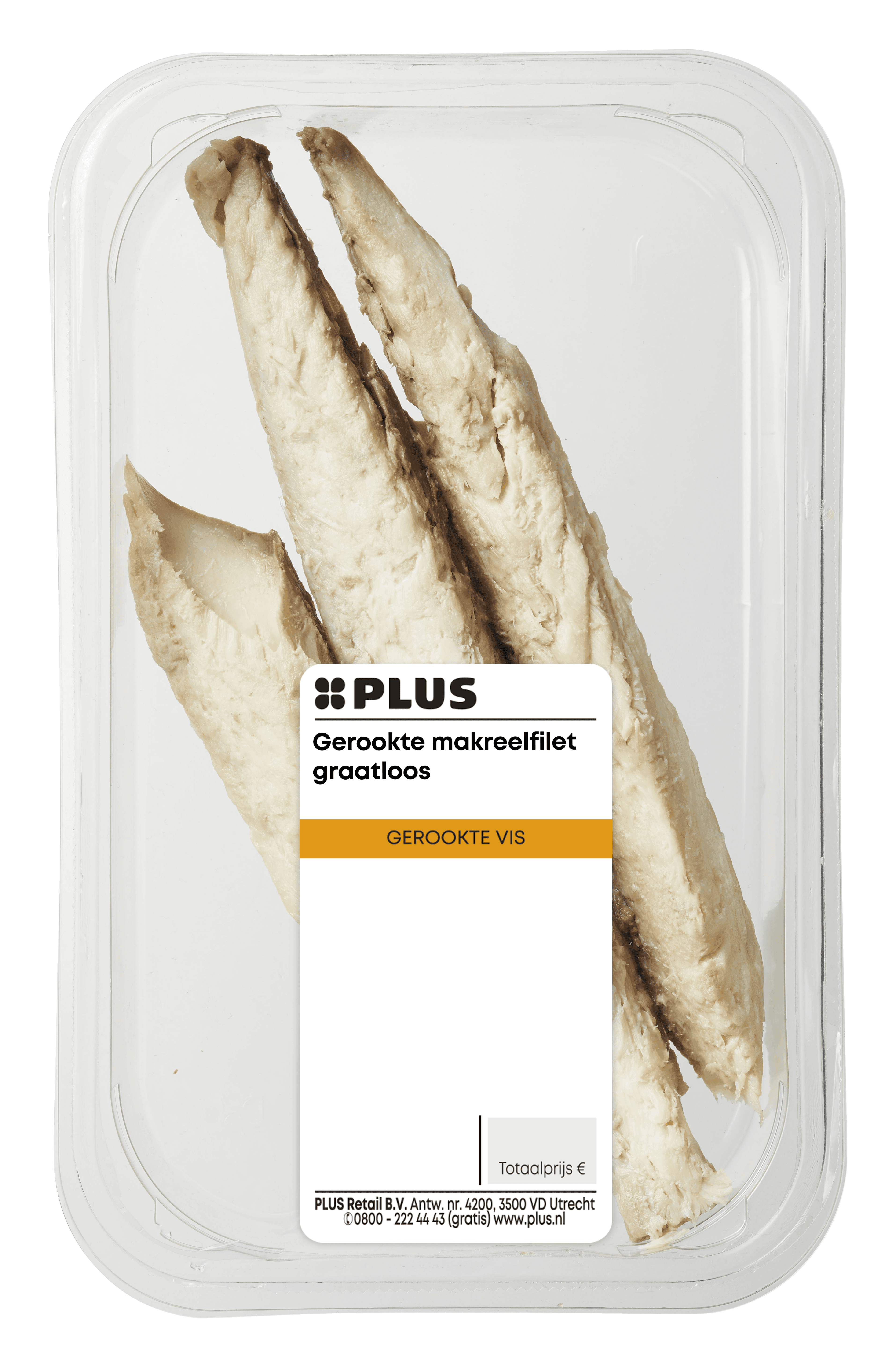 PLUS Gerookte makreelfilet graatloos