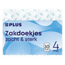 PLUS Zakdoekjes 4-laags 30x10 stuks