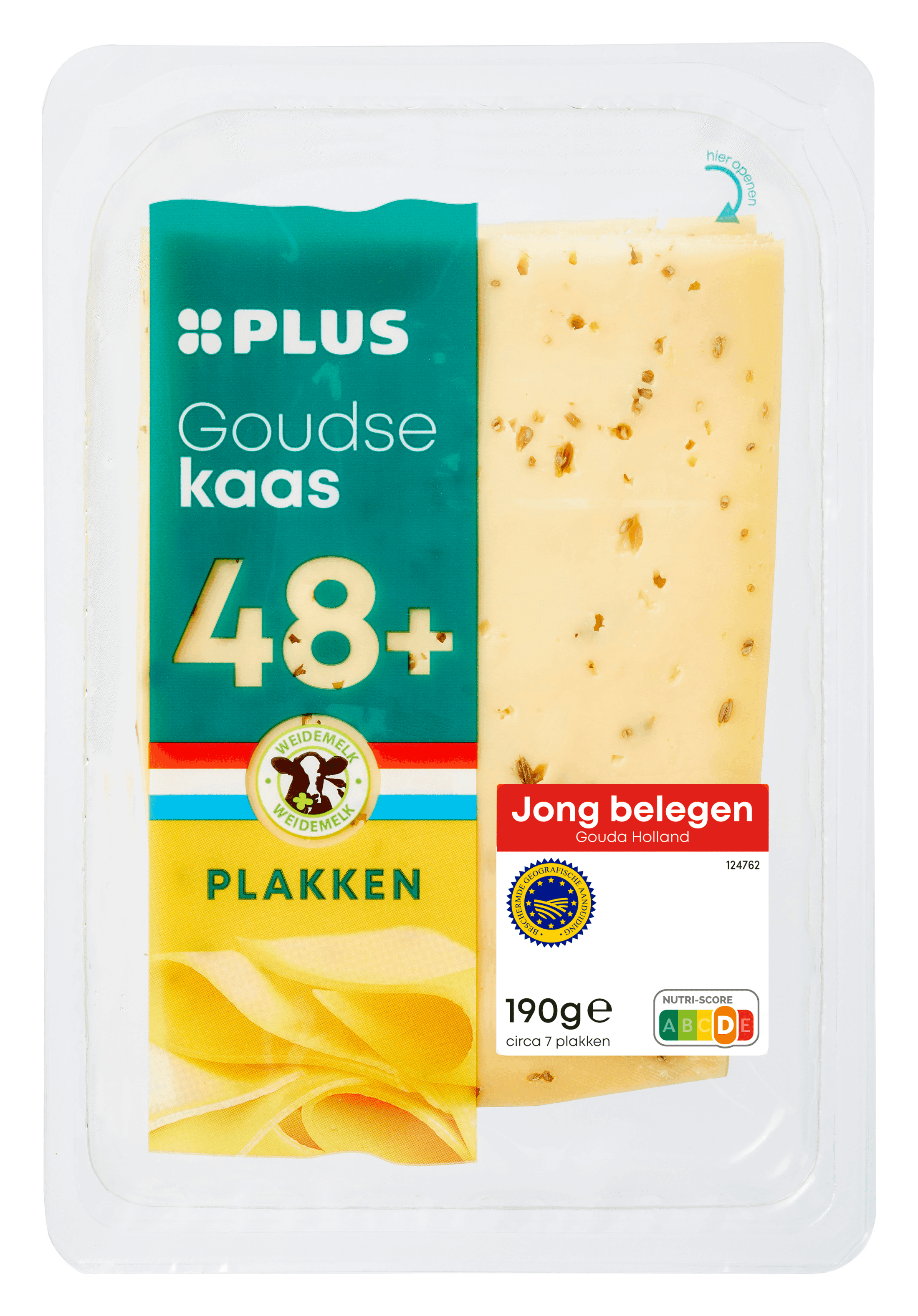 PLUS Goudse jong belegen komijn plakken