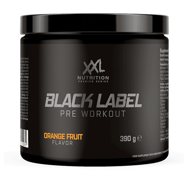 XXL Nutrition Black label orange fruit