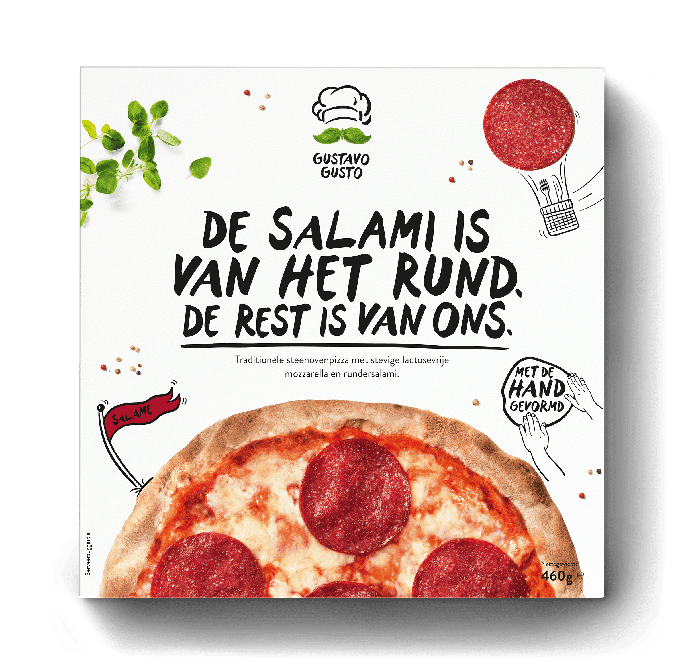 Gustavo Gusto Pizza Salame Classic