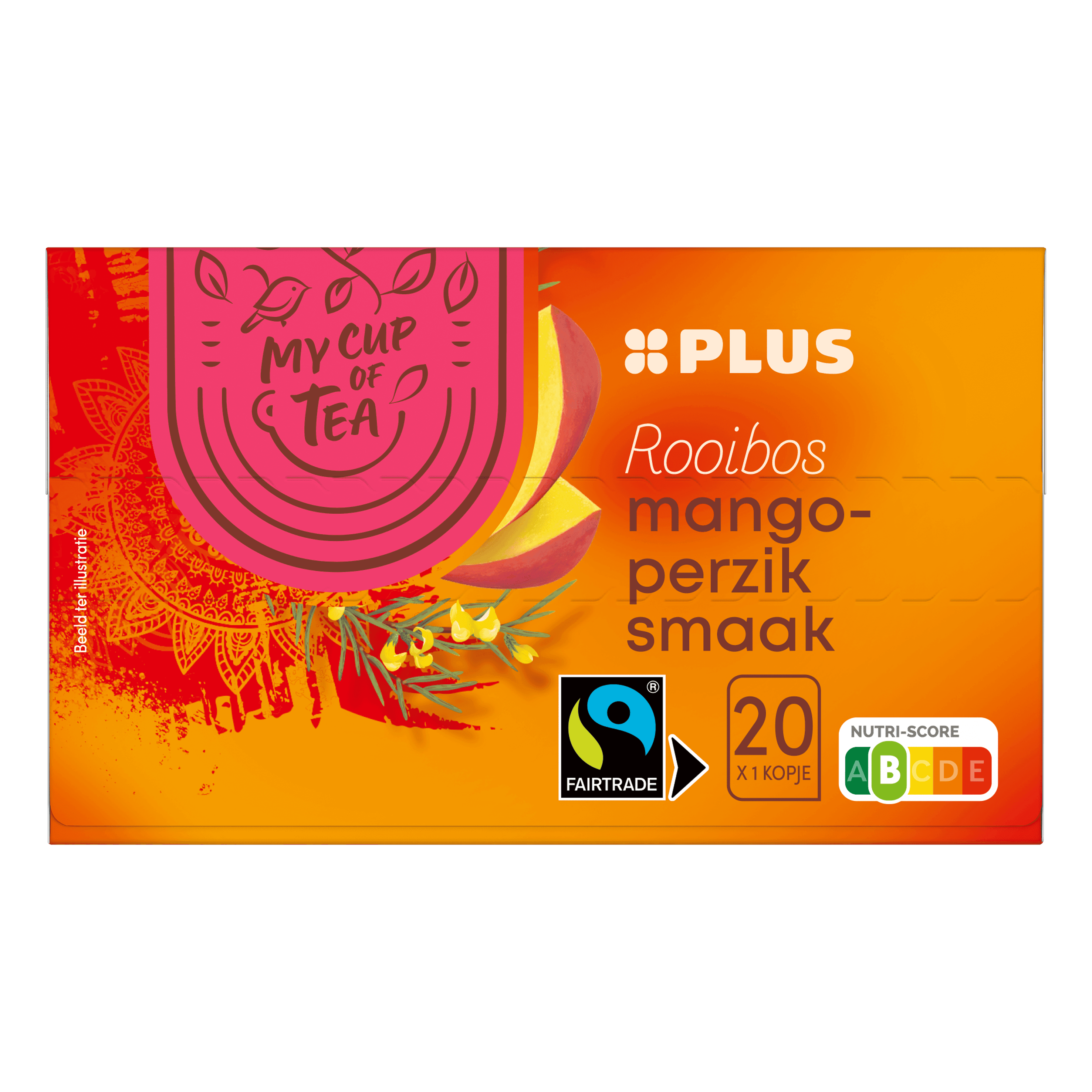 PLUS Rooibos thee mango perz 1.5g