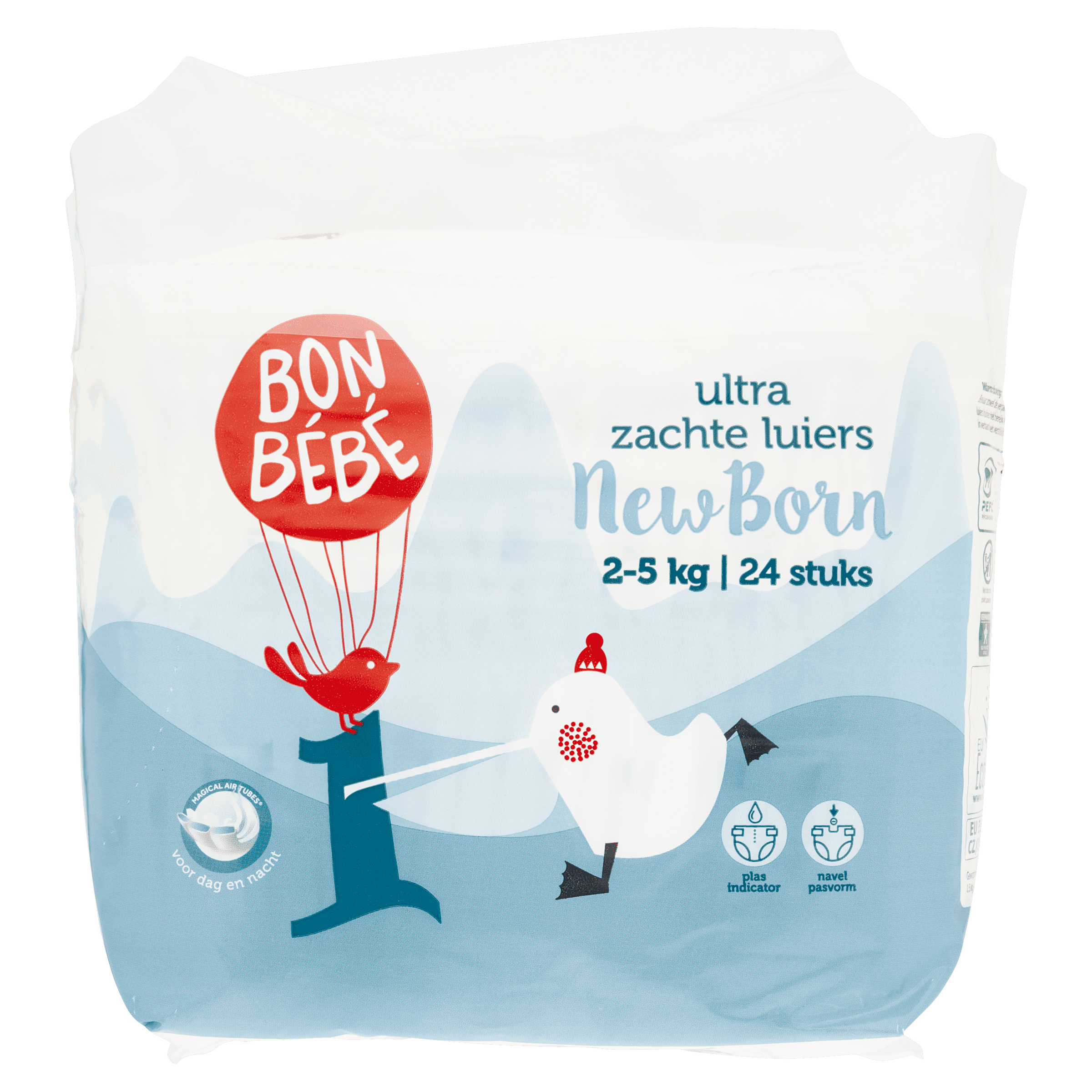 Bonbebe Luiers maat 1 newborn 2-5 kg