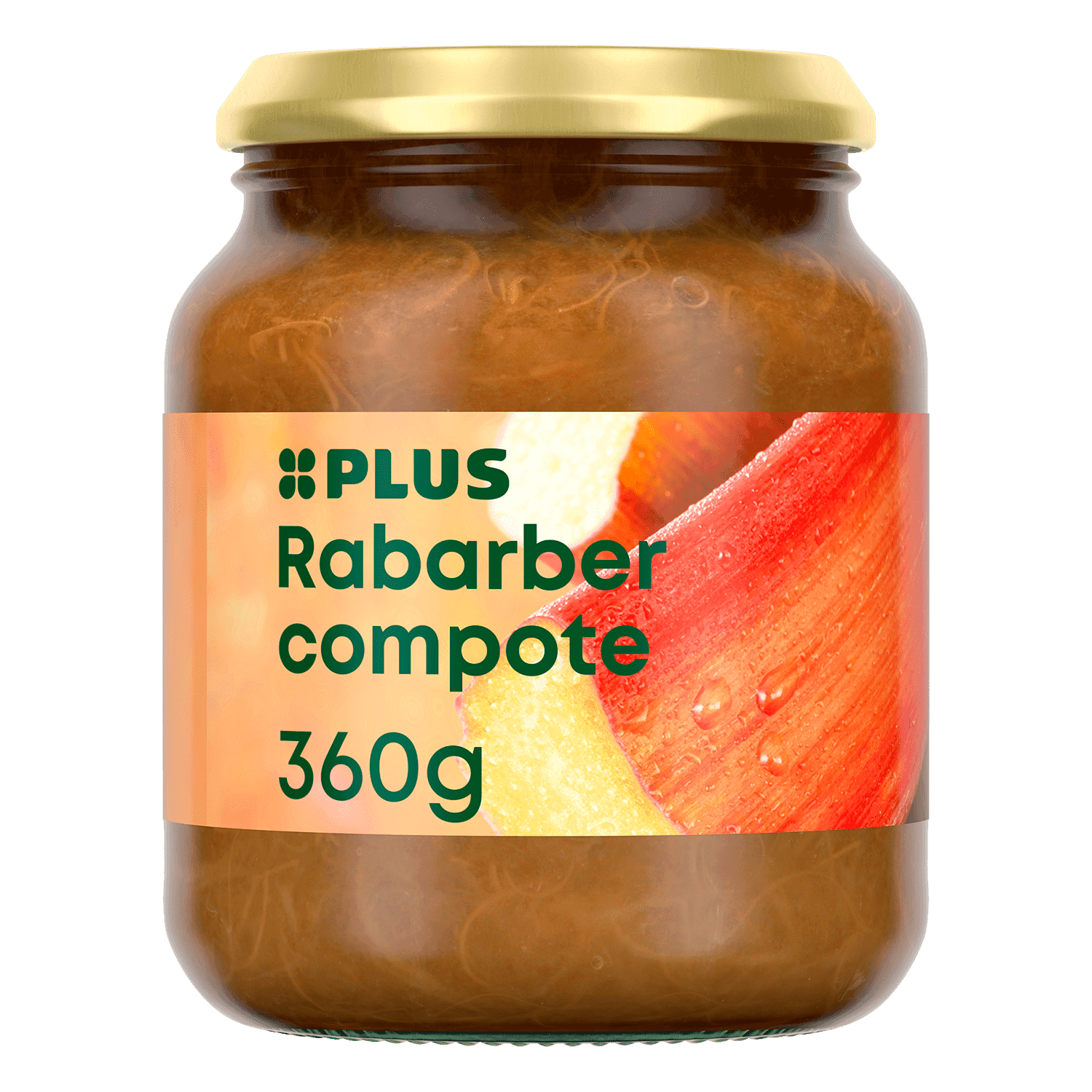 PLUS Rabarbercompote
