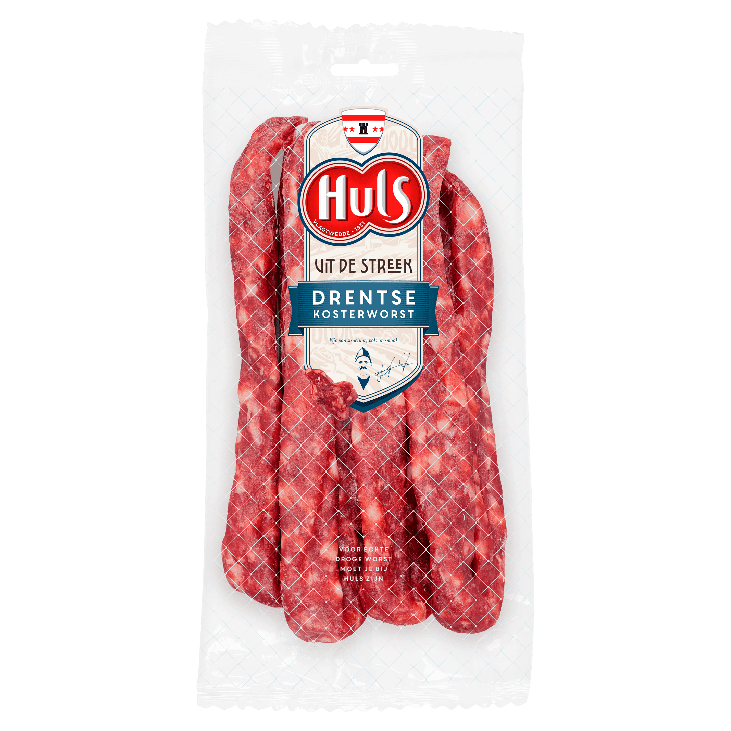 Huls Drentse kosterworst 4 stuks